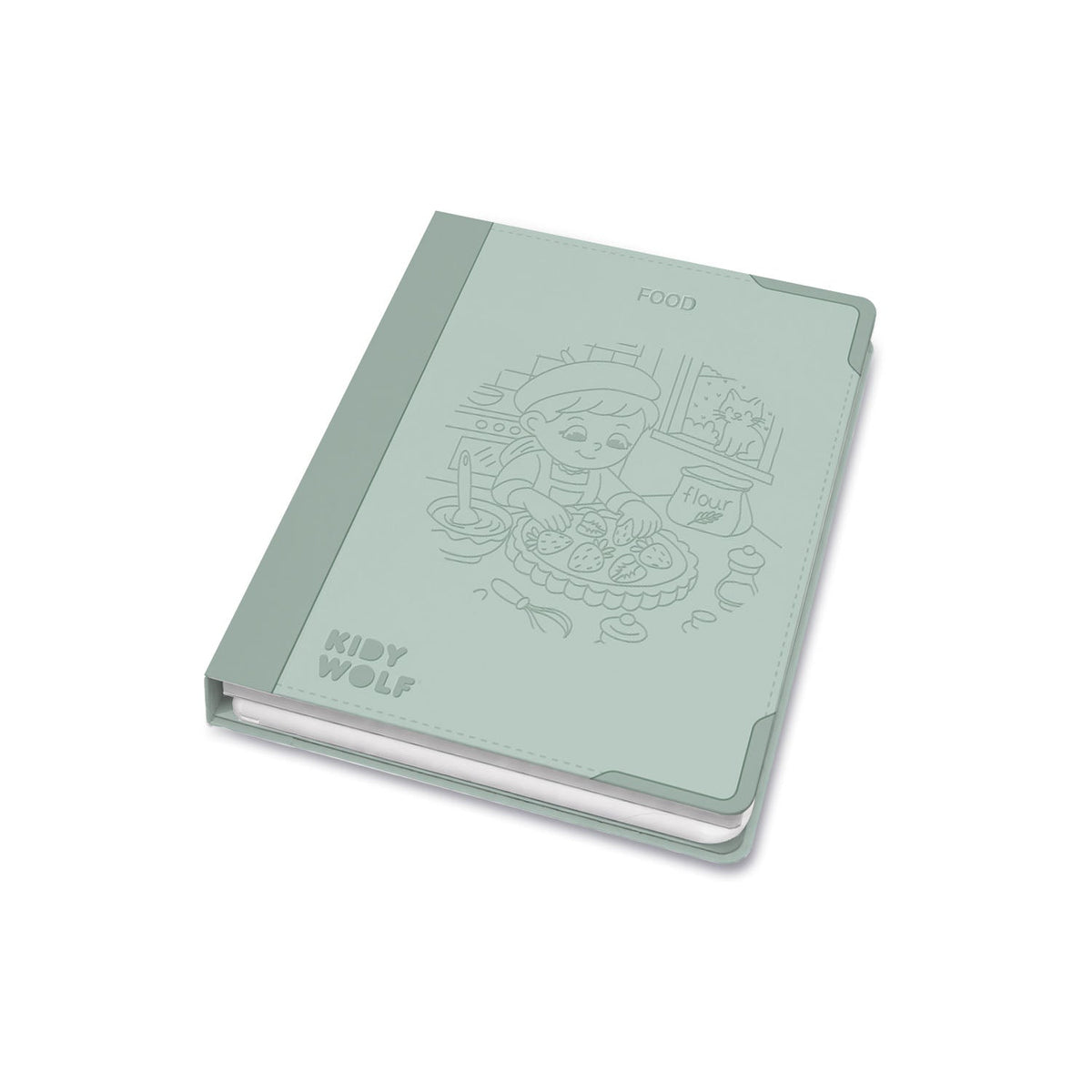 KIDYWOLF KIDYDRAW PAD Light-Up Drawing Pad – Food Around the World