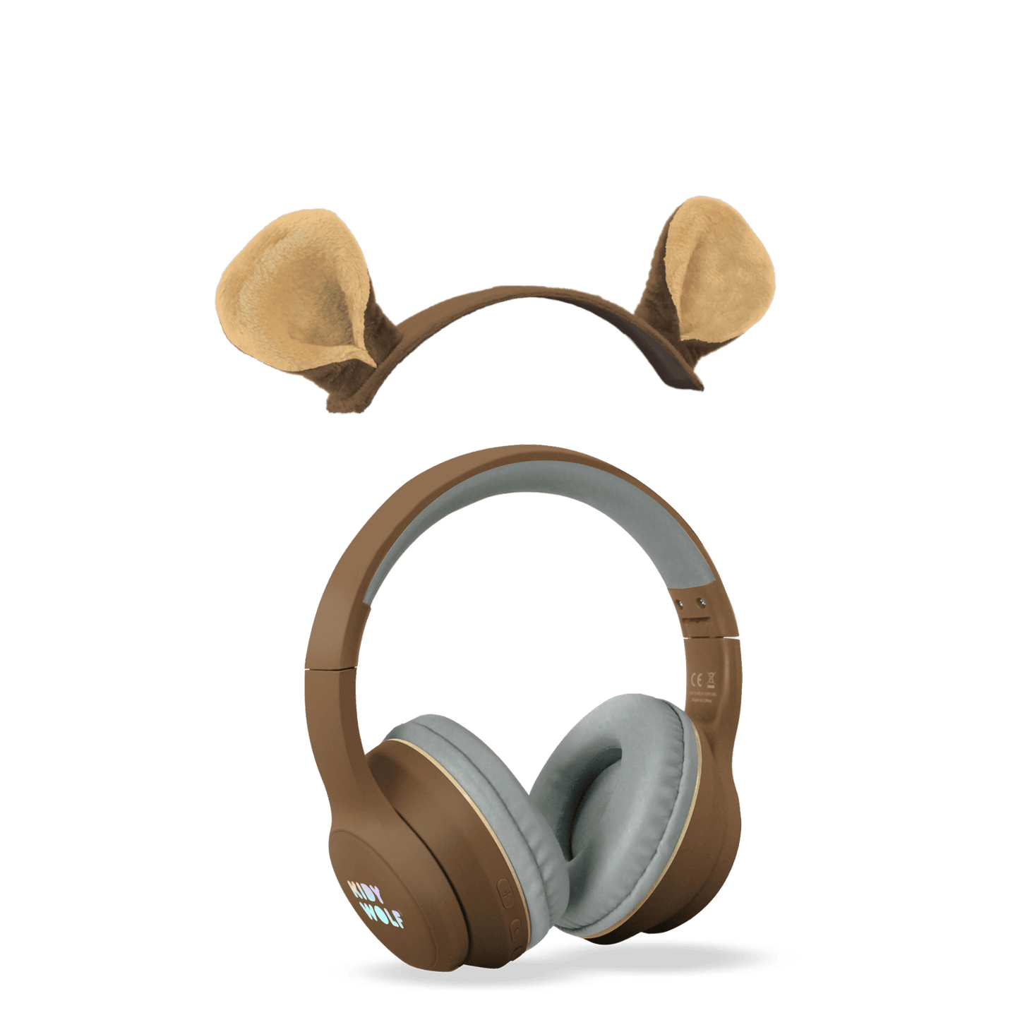KIDYEARS Kids Bluetooth Headphones | Bear | Volume Limited 85dB | Ages 4+