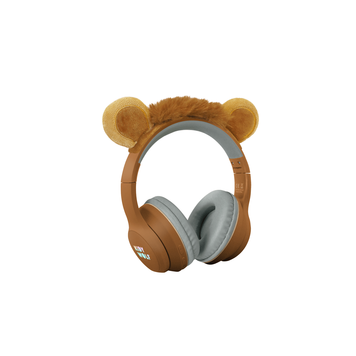 KIDYEARS Kids Bluetooth Headphones | Lion | Volume Limited 85dB | Ages 4+