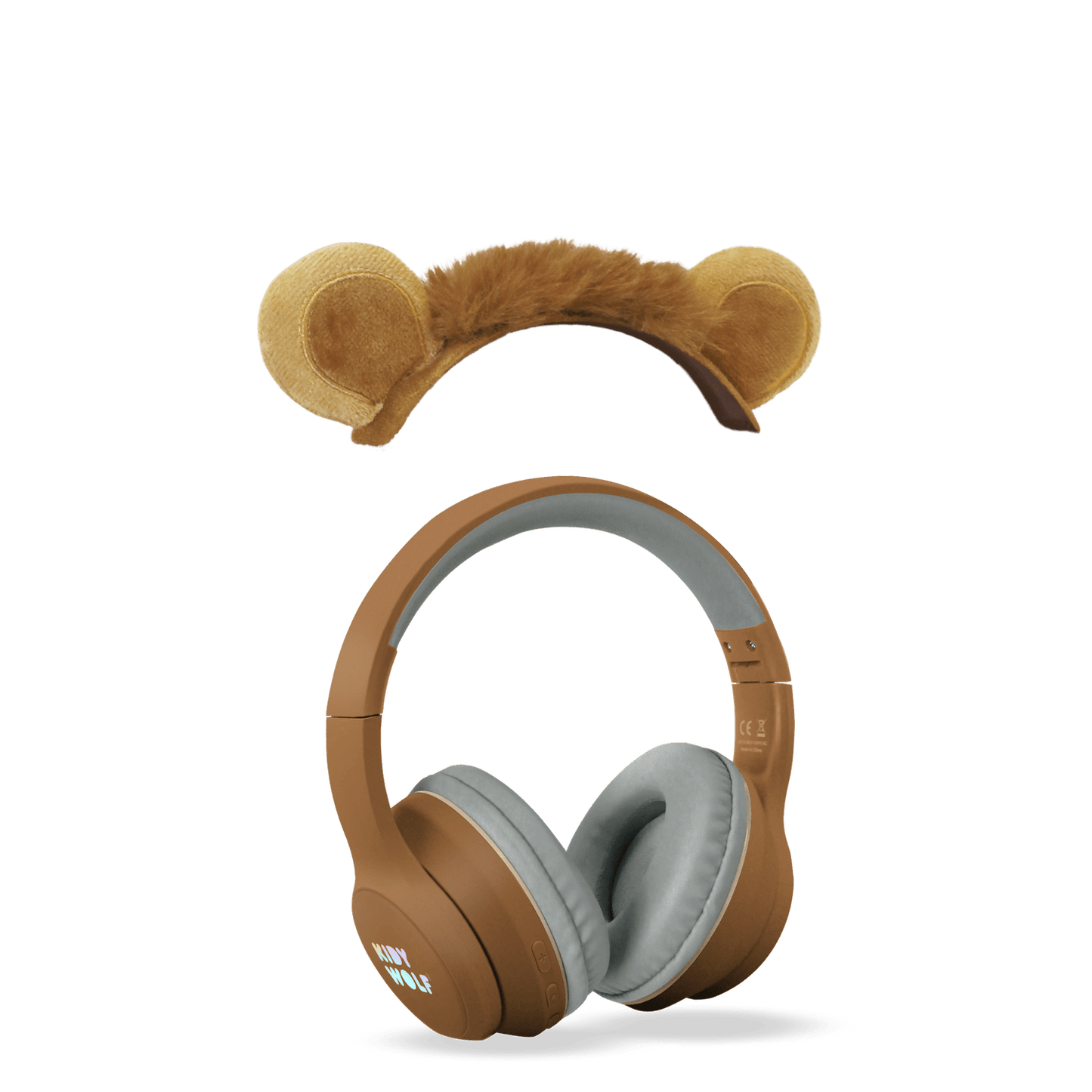 KIDYEARS Kids Bluetooth Headphones | Lion | Volume Limited 85dB | Ages 4+