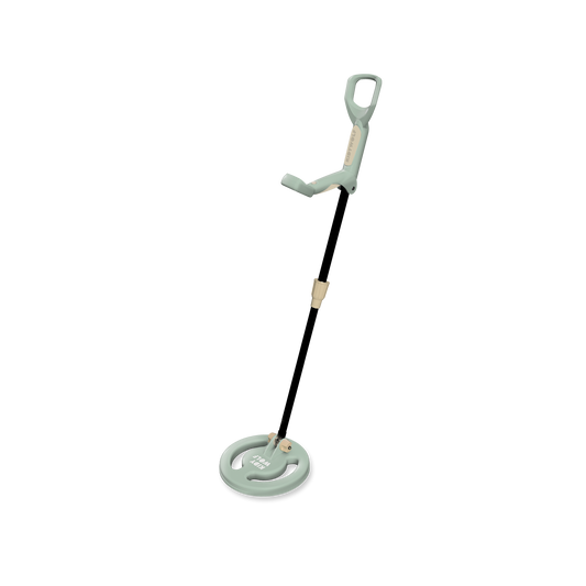 Metal detector on a white background