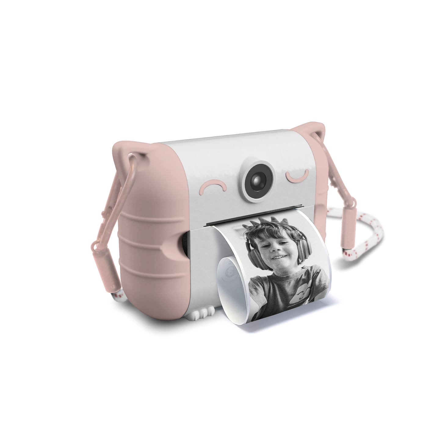 KIDYPRINT Instant Print Camera for Kids | Pink | Ink-Free | Ages 5+