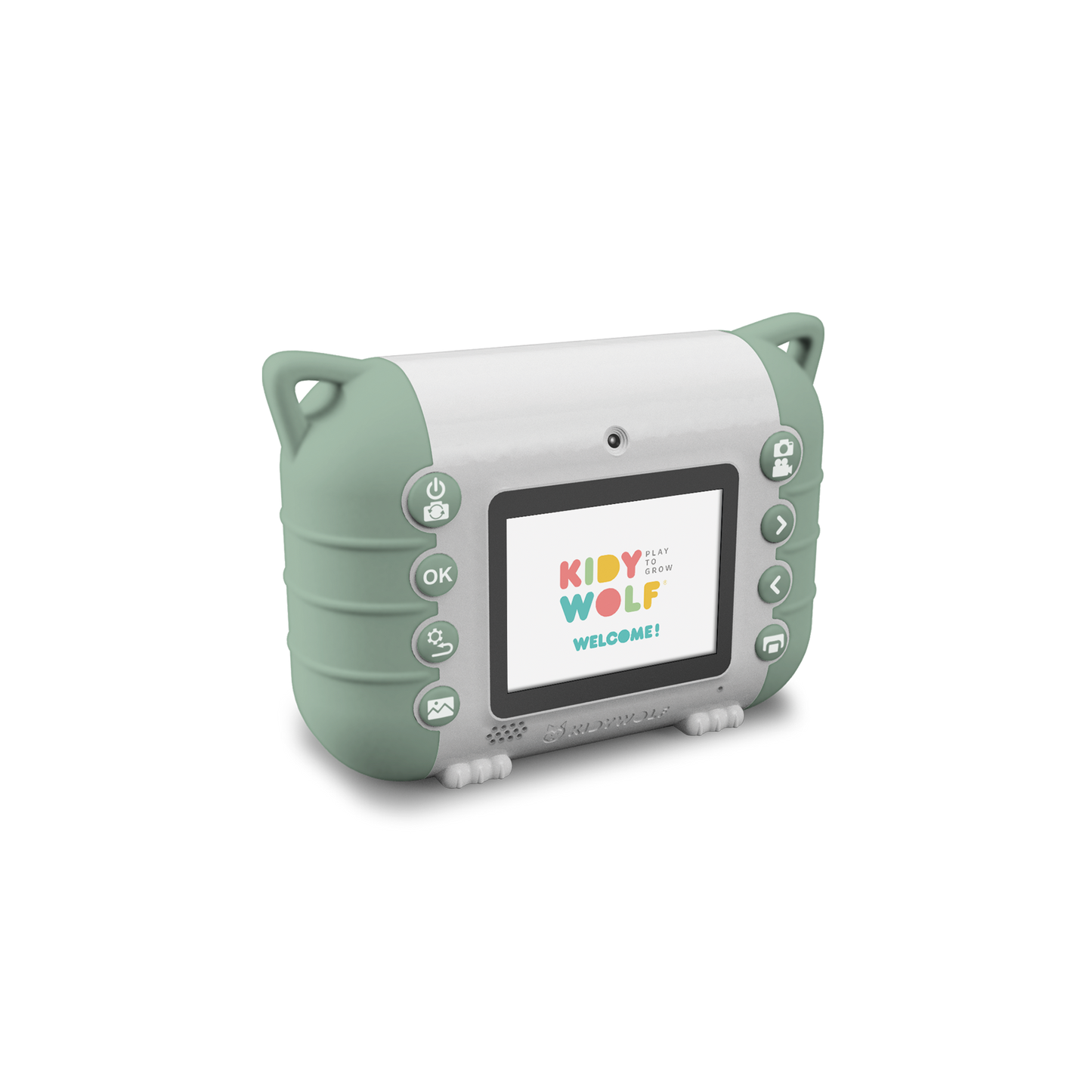 KIDYPRINT Instant Print Camera for Kids | Green | Ink-Free | Ages 5+