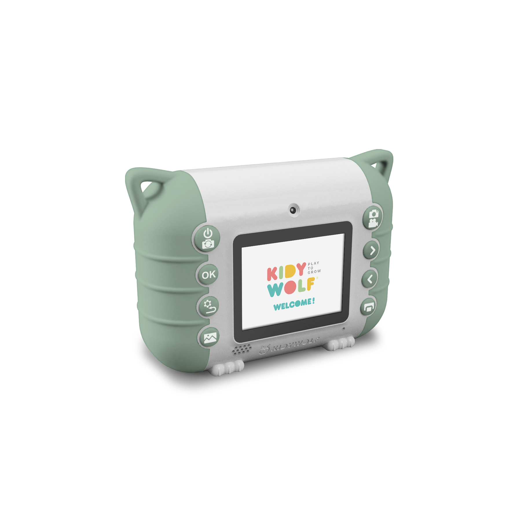 KIDYPRINT Instant Print Camera for Kids | Green | Ink-Free | Ages 5+