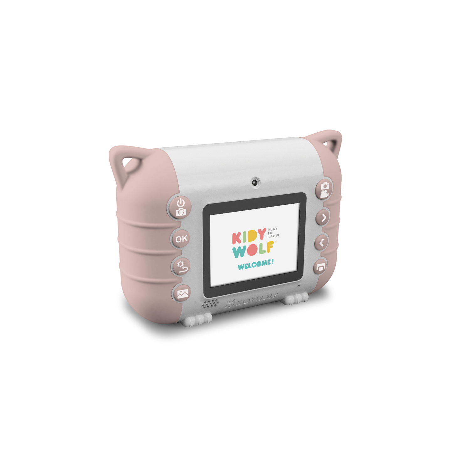 KIDYPRINT Instant Print Camera for Kids | Pink | Ink-Free | Ages 5+