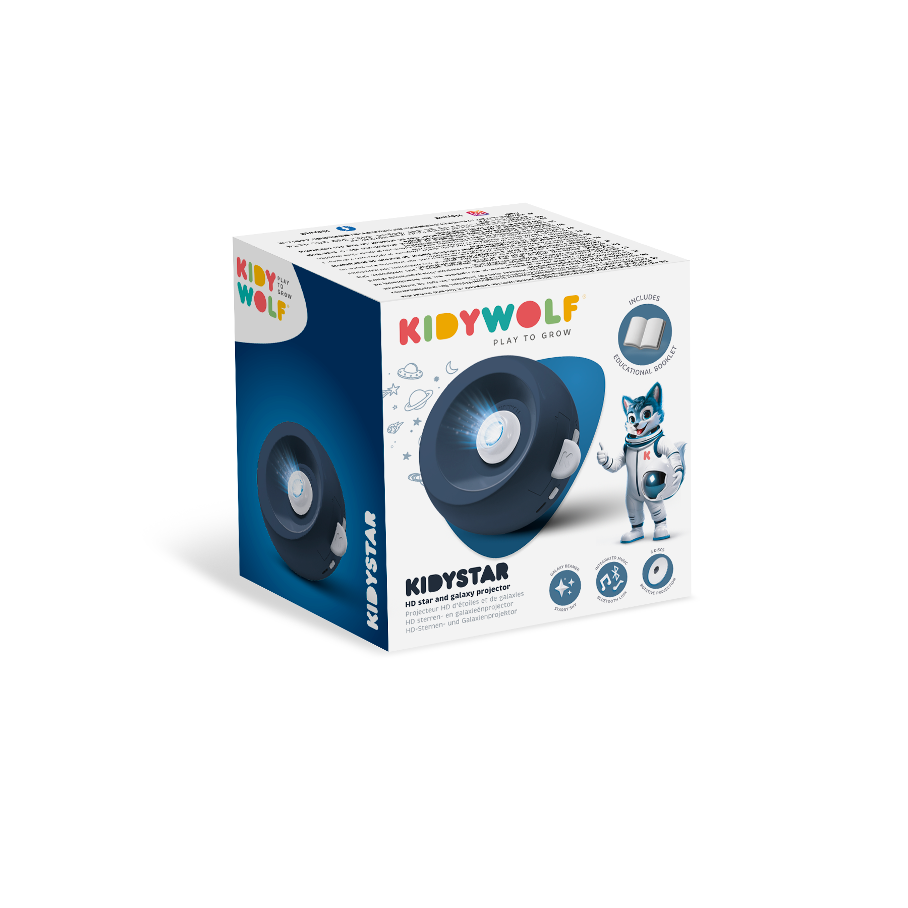 KIDYSTAR Planetarium Projector for Kids | Navy | Ages 4+