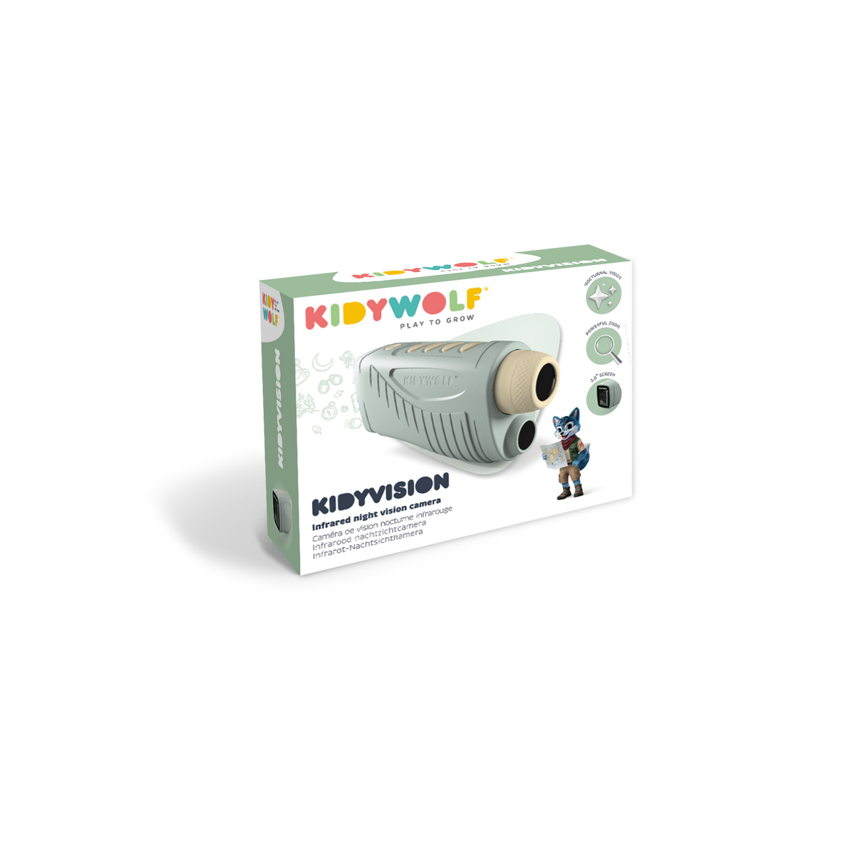 KIDYWOLF KIDYVISION Kids' Night Vision Camera