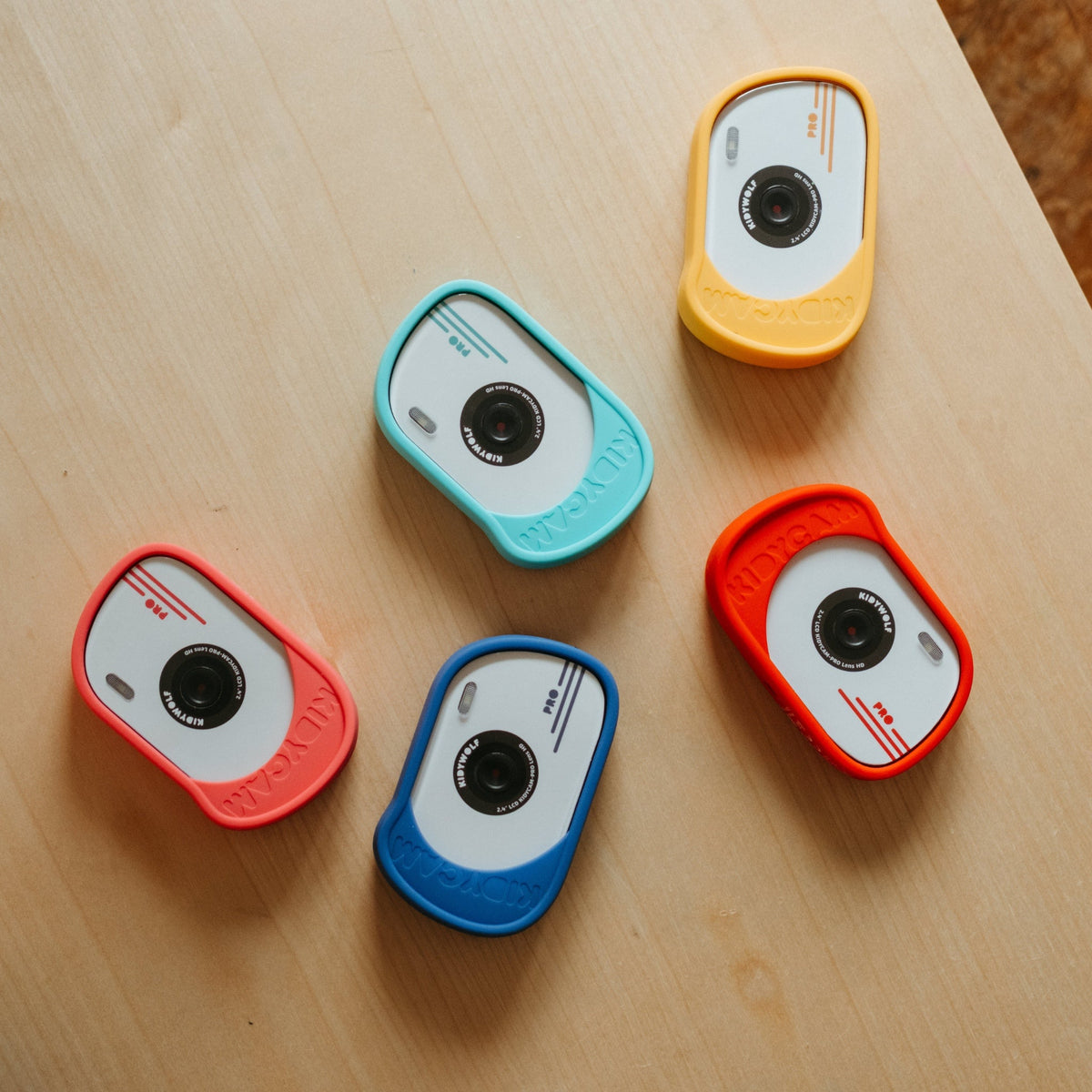KIDYWOLF KIDYCAM PRO Kids' Waterproof Digital Camera – Orange