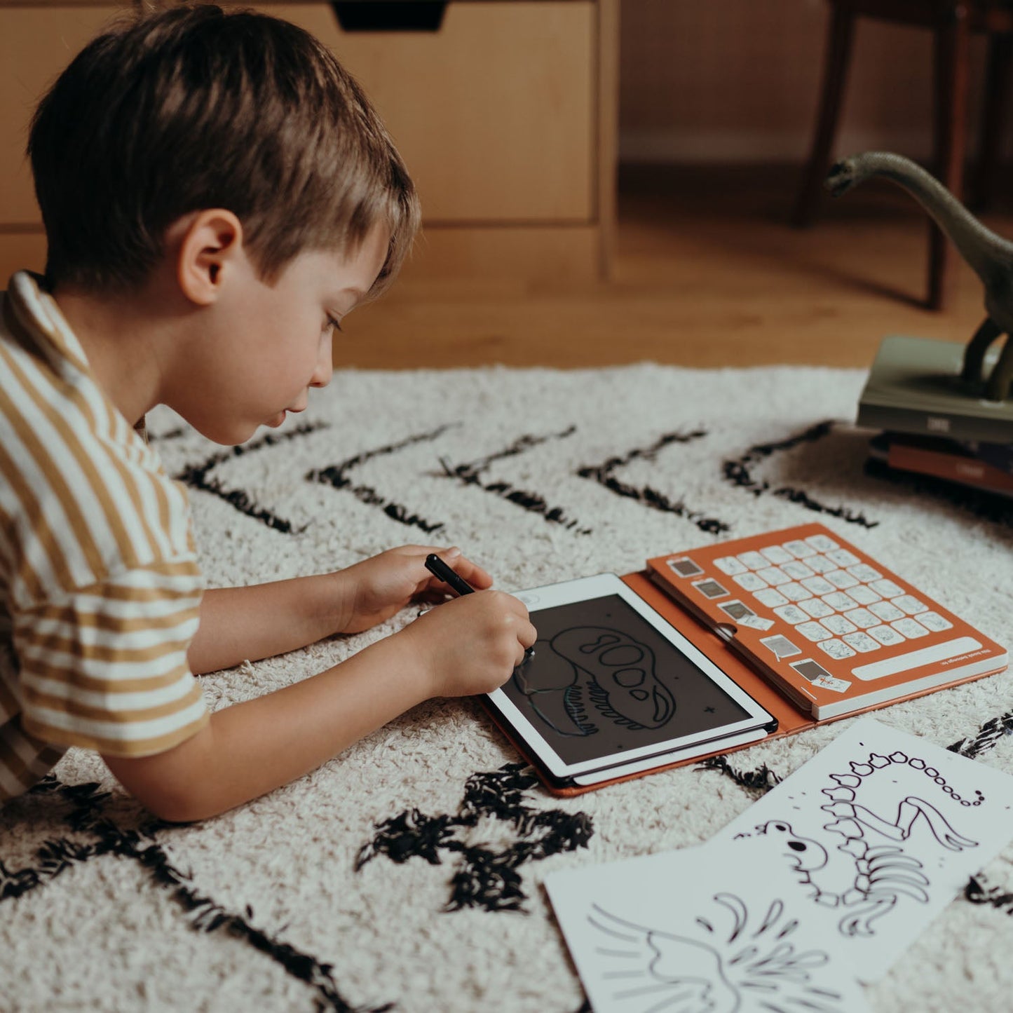 KIDYDRAW MINI LCD Drawing Tablet for Kids | Animal Edition | Ages 5+