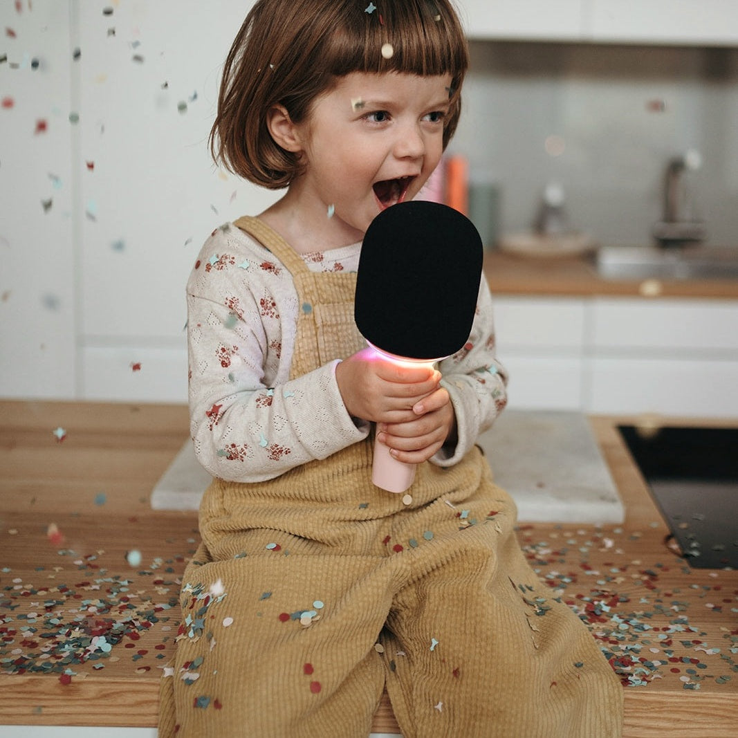 KIDYMIC All-in-One Karaoke Microphone for Kids | Pink | Ages 4+