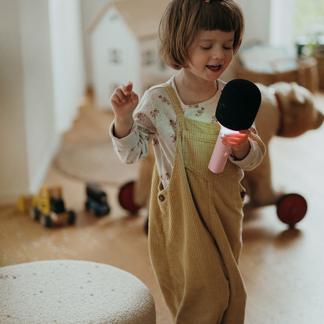 KIDYMIC All-in-One Karaoke Microphone for Kids | Pink | Ages 4+