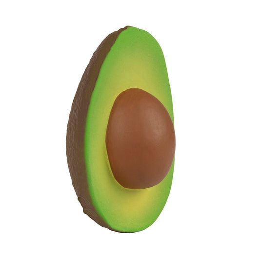 Natural Rubber Baby Teether & Bath Toy | Avocado – Mucky Wolf