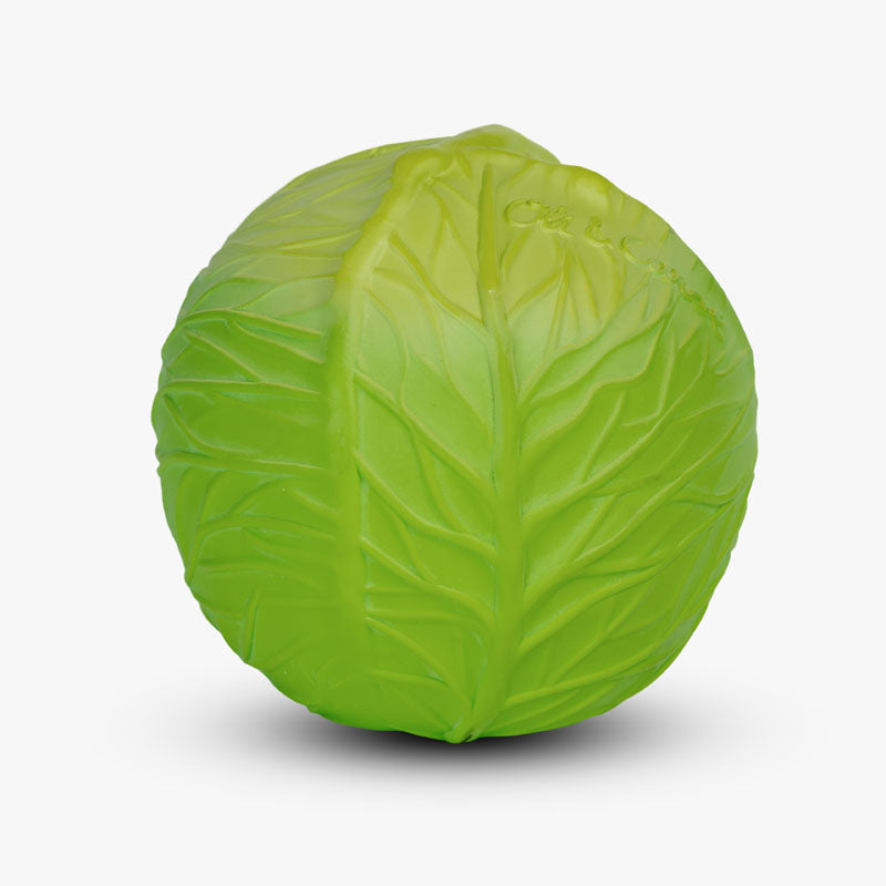 Natural Rubber Baby Sensory Ball | Cabbage Teether Toy – Mucky Wolf