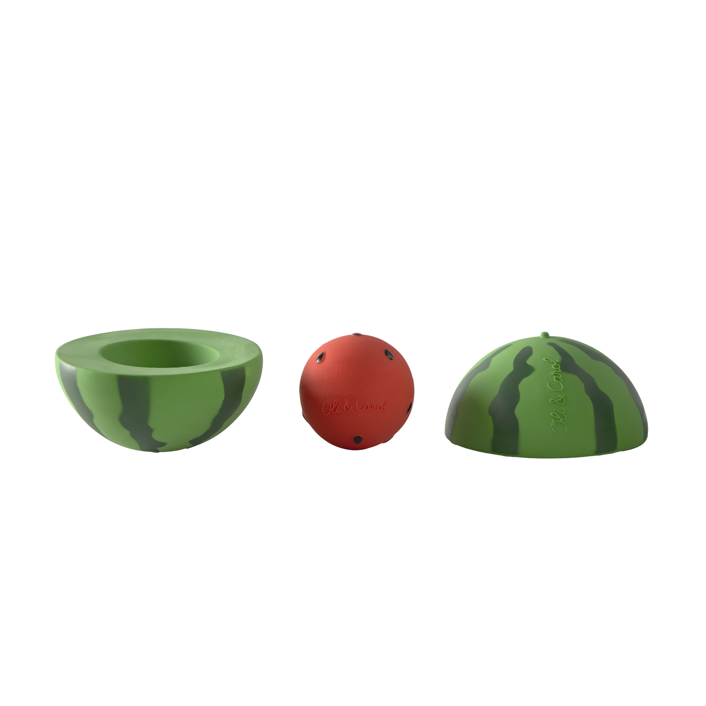 Baby Stacking Toy & Rattle Ball | Natural Rubber – Mucky Wolf