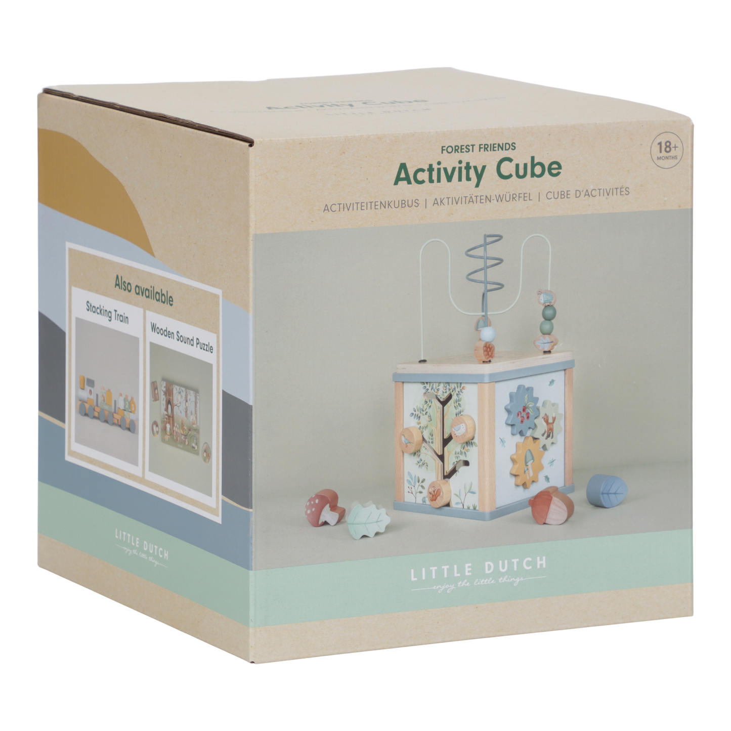 Little Dutch - Activity Cube - Forest Friends