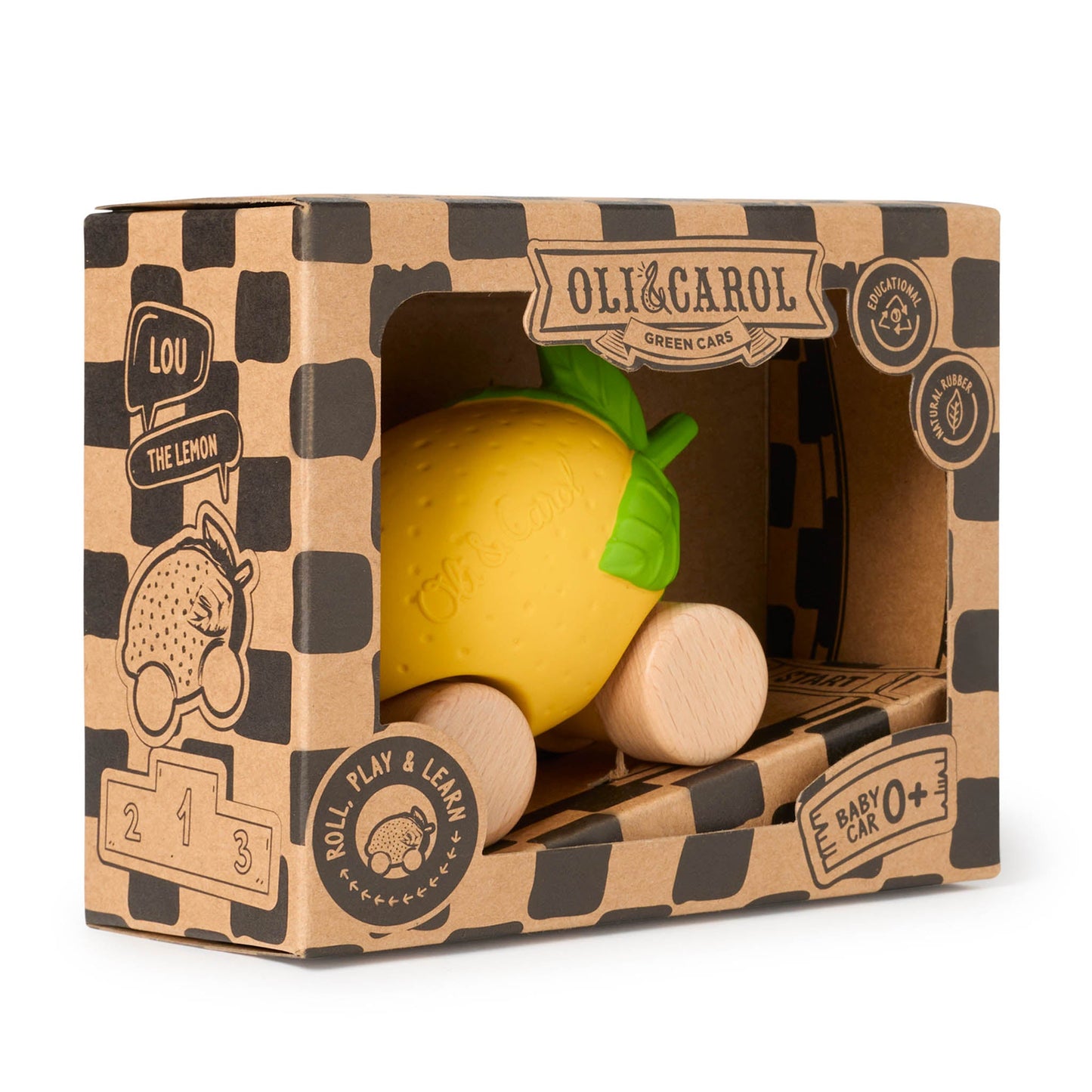 Oli & Carol Lou the Lemon Car