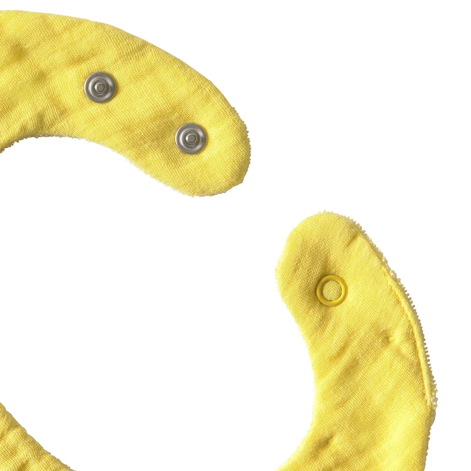 Oli & Carol Lou the Lemon Organic Cotton Baby Bib | Mucky Wolf