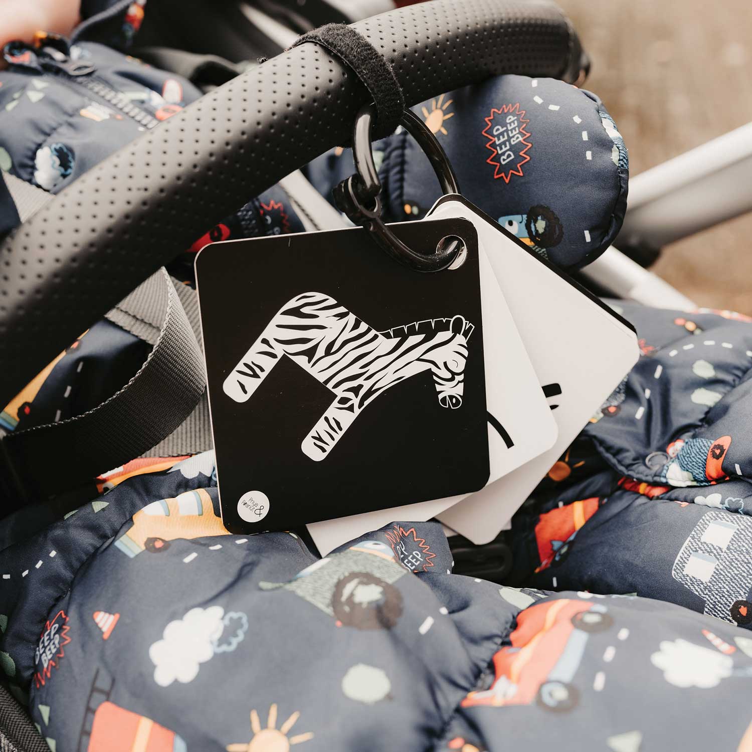 Newborn Sensory Starter Bundle | Black & White Baby Toys from Birth
