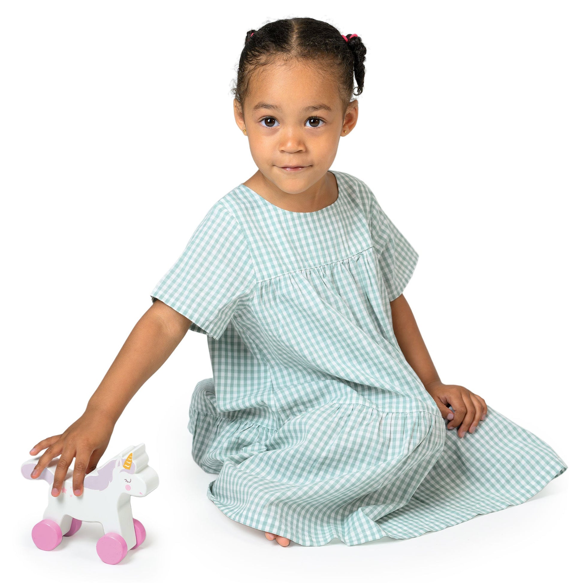 Wooden Unicorn Push Along Toy – Sustainable Baby Toy | Mucky Wolf