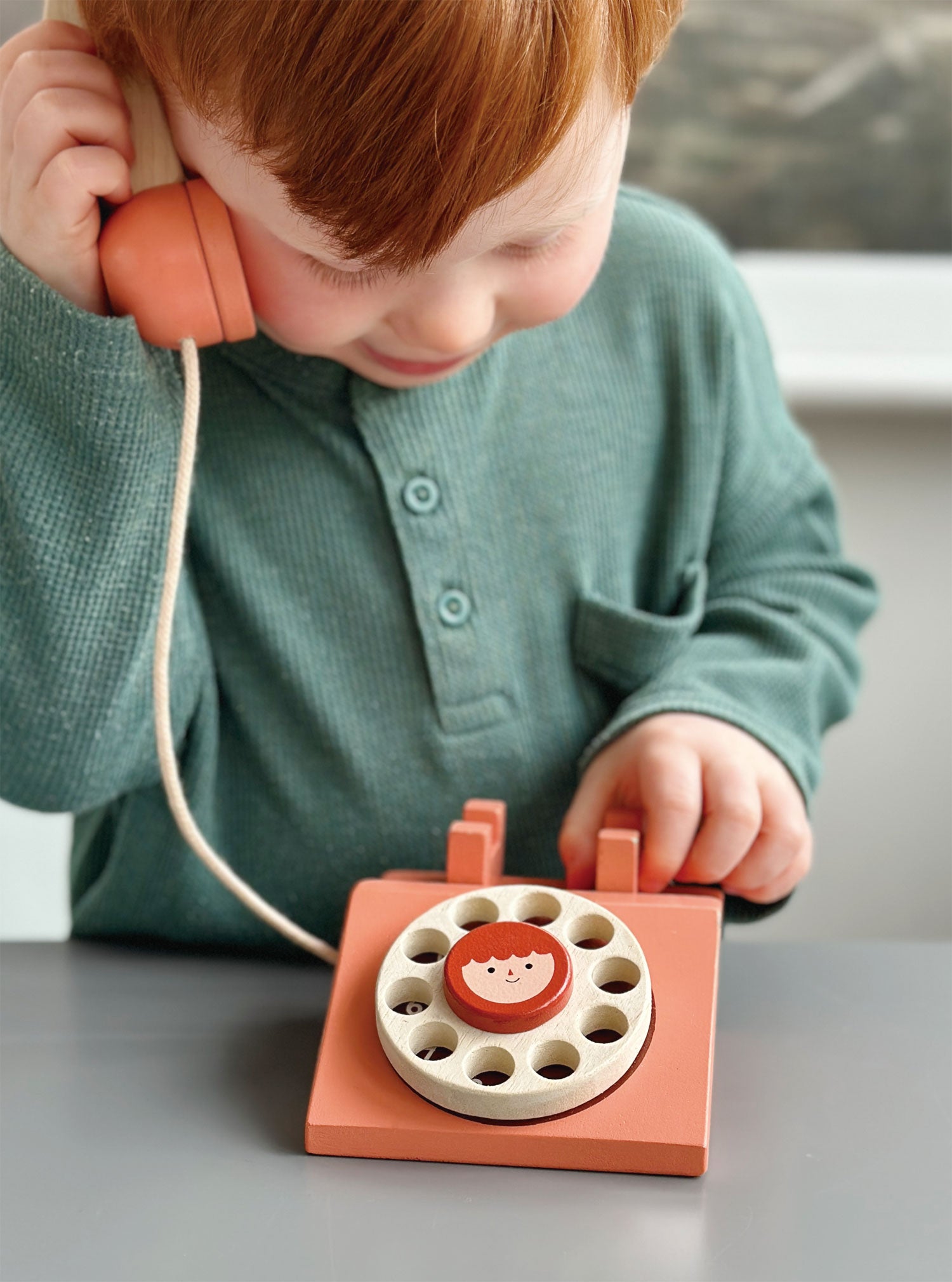 Wooden Telephone - Pretend Play