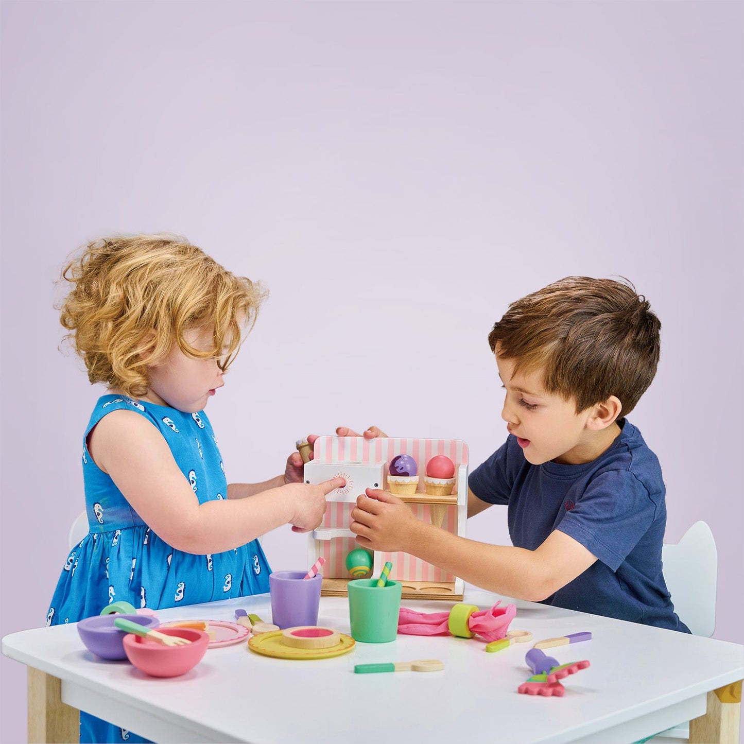 Wooden Party Time Lunch Set - Pretend Play
