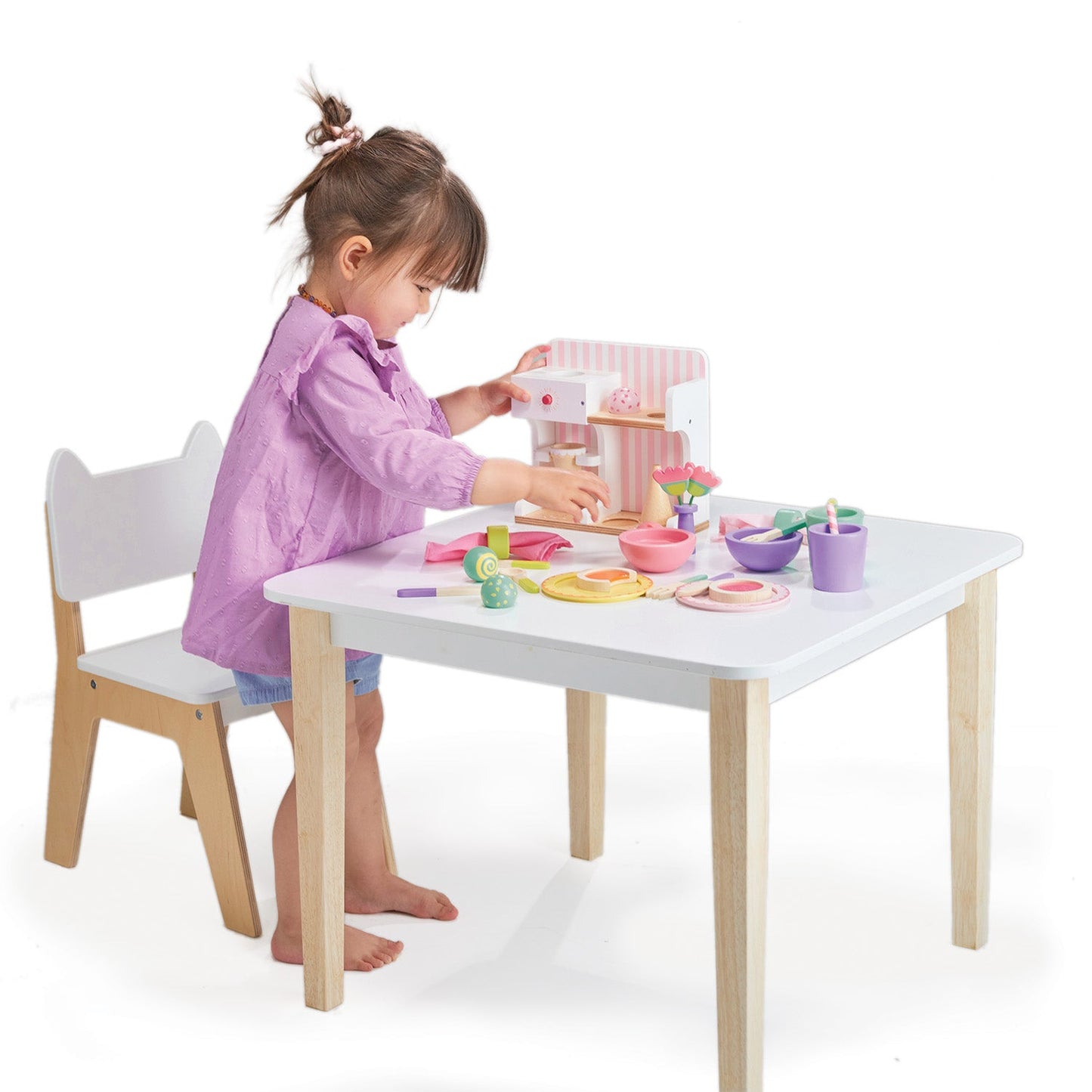 Wooden Party Time Lunch Set - Pretend Play