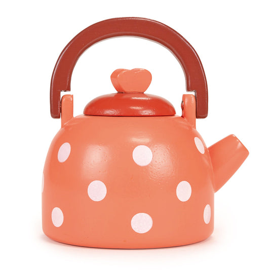 Wooden Dotty Play Kettle - Pretend Play - Ages 2+ 