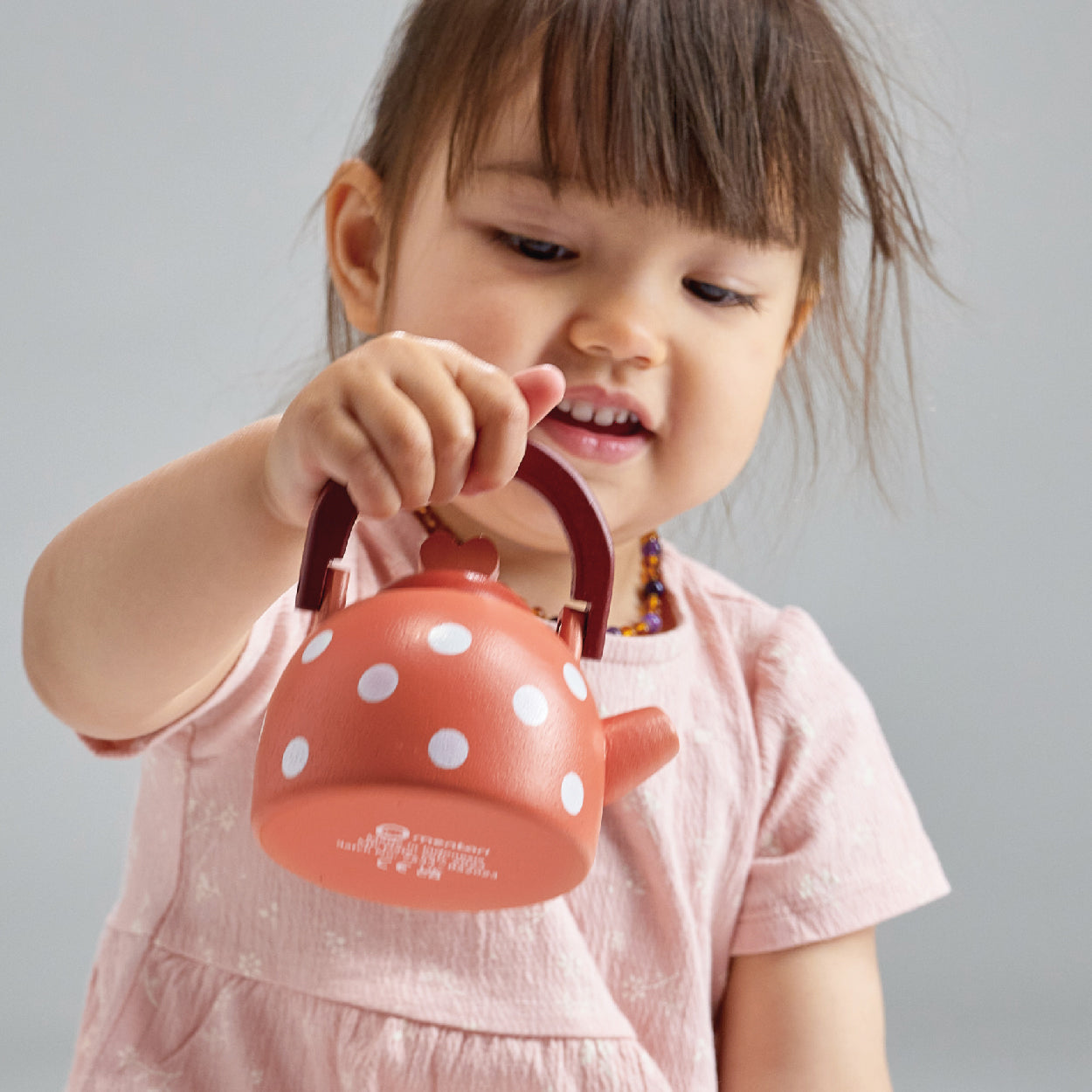 Wooden Dotty Play Kettle - Pretend Play - Ages 2+ 