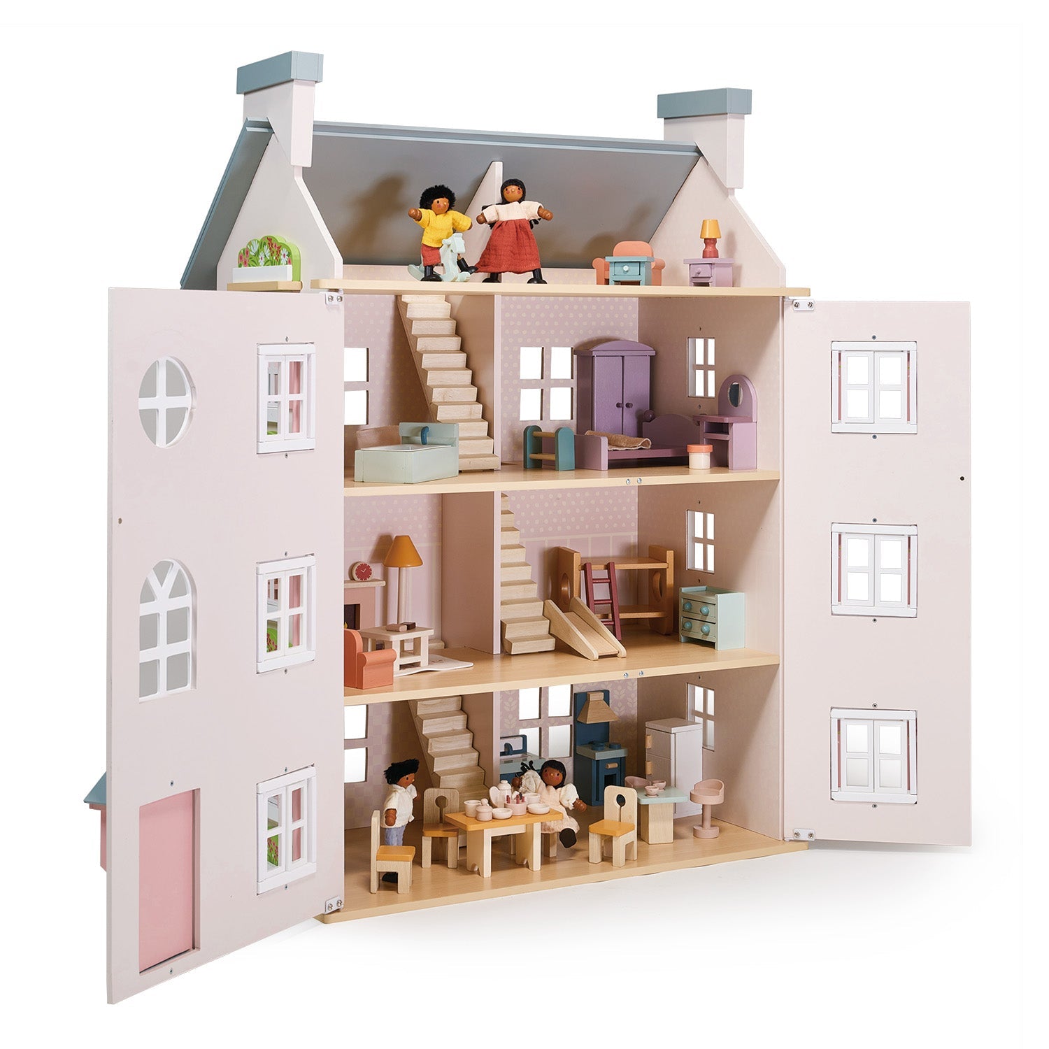 Large Pink Dolls House - Heather Hall