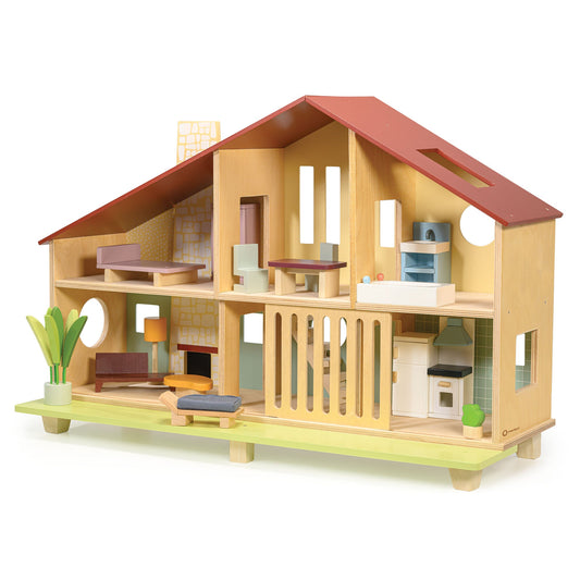 Tender Leaf Toys Cedar Chalet (furniture included)