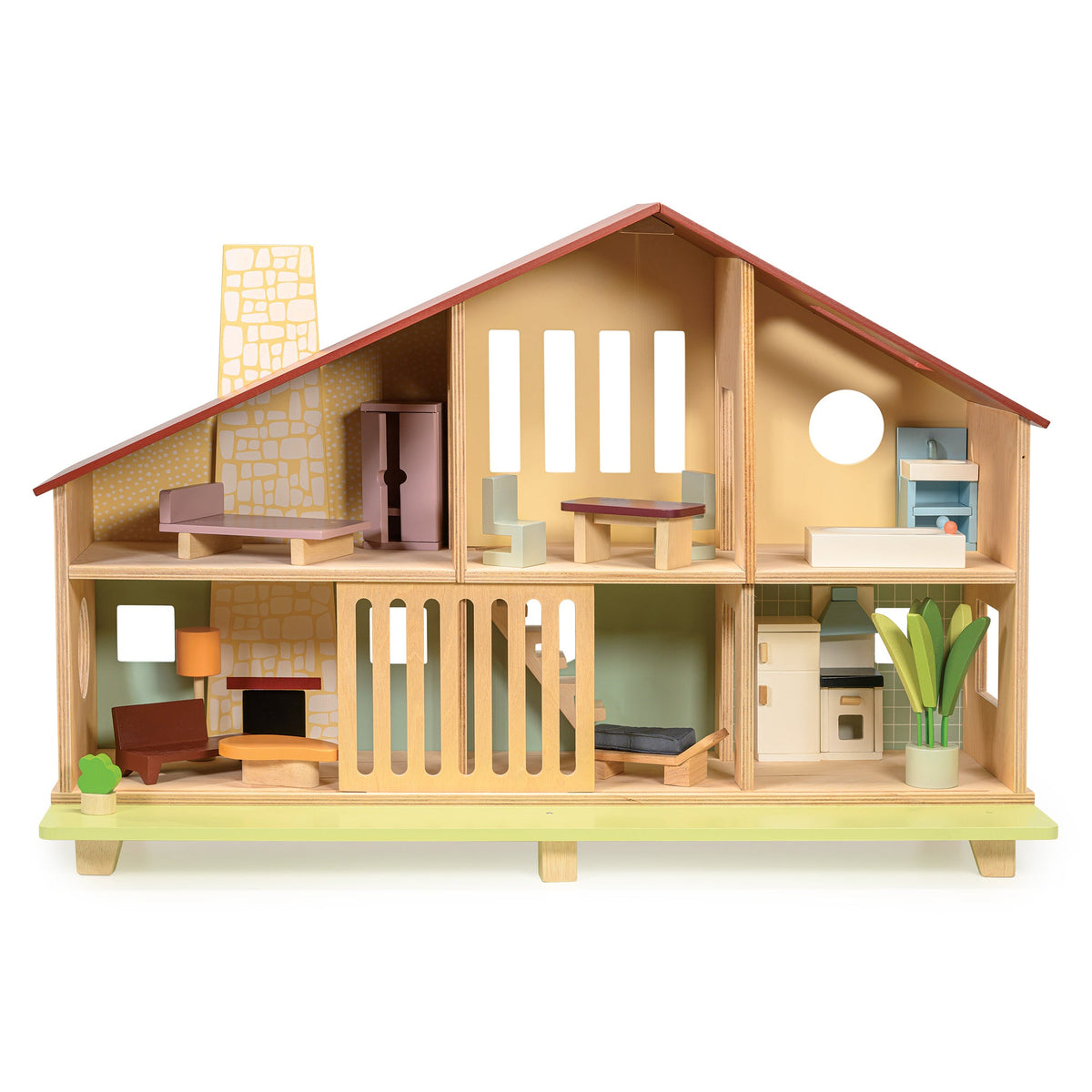 Tender Leaf Toys Cedar Chalet (furniture included)