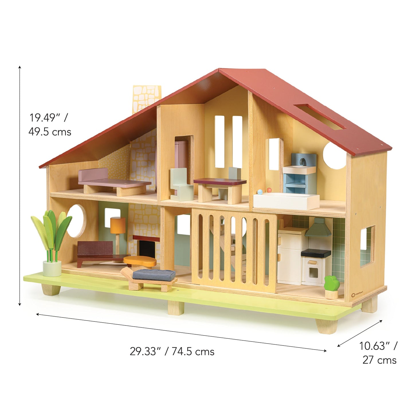 Tender Leaf Toys Cedar Chalet (furniture included)