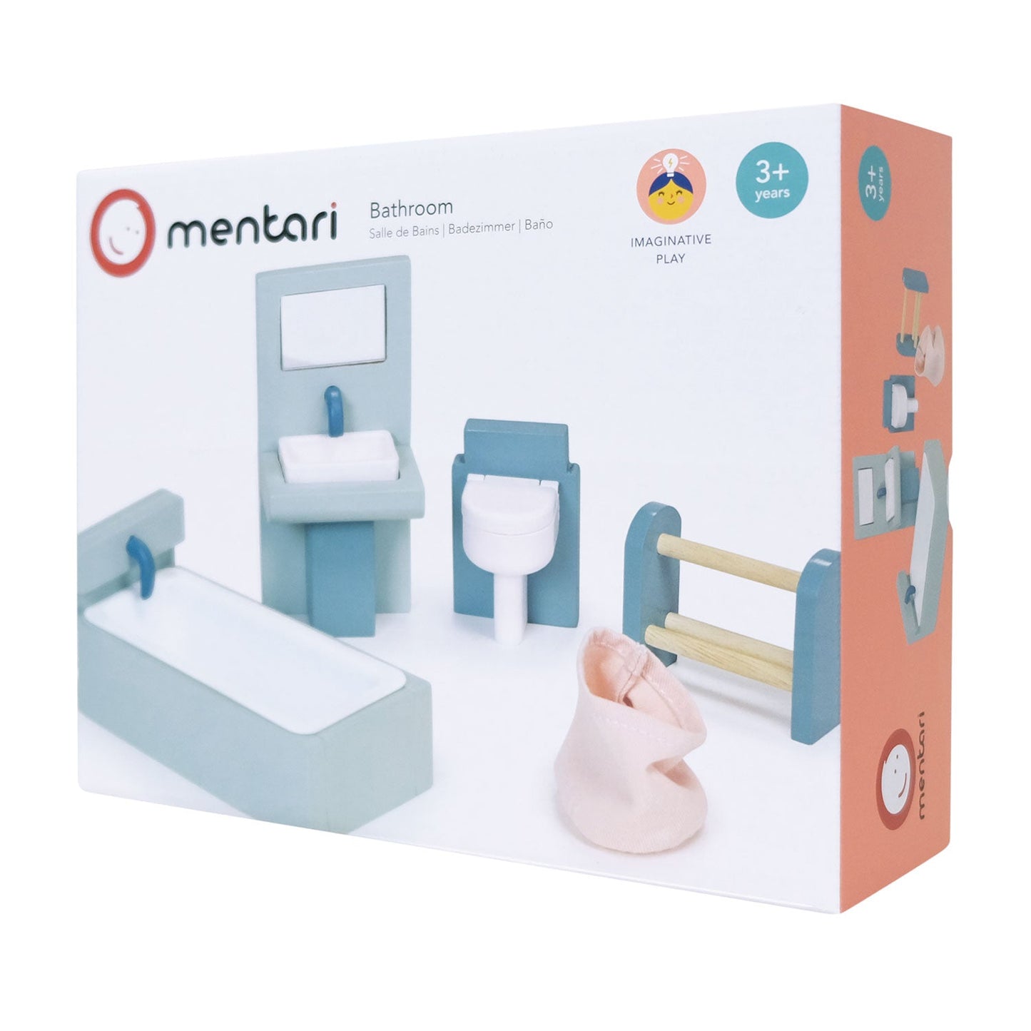 Dolls House Bathroom Furniture Set 