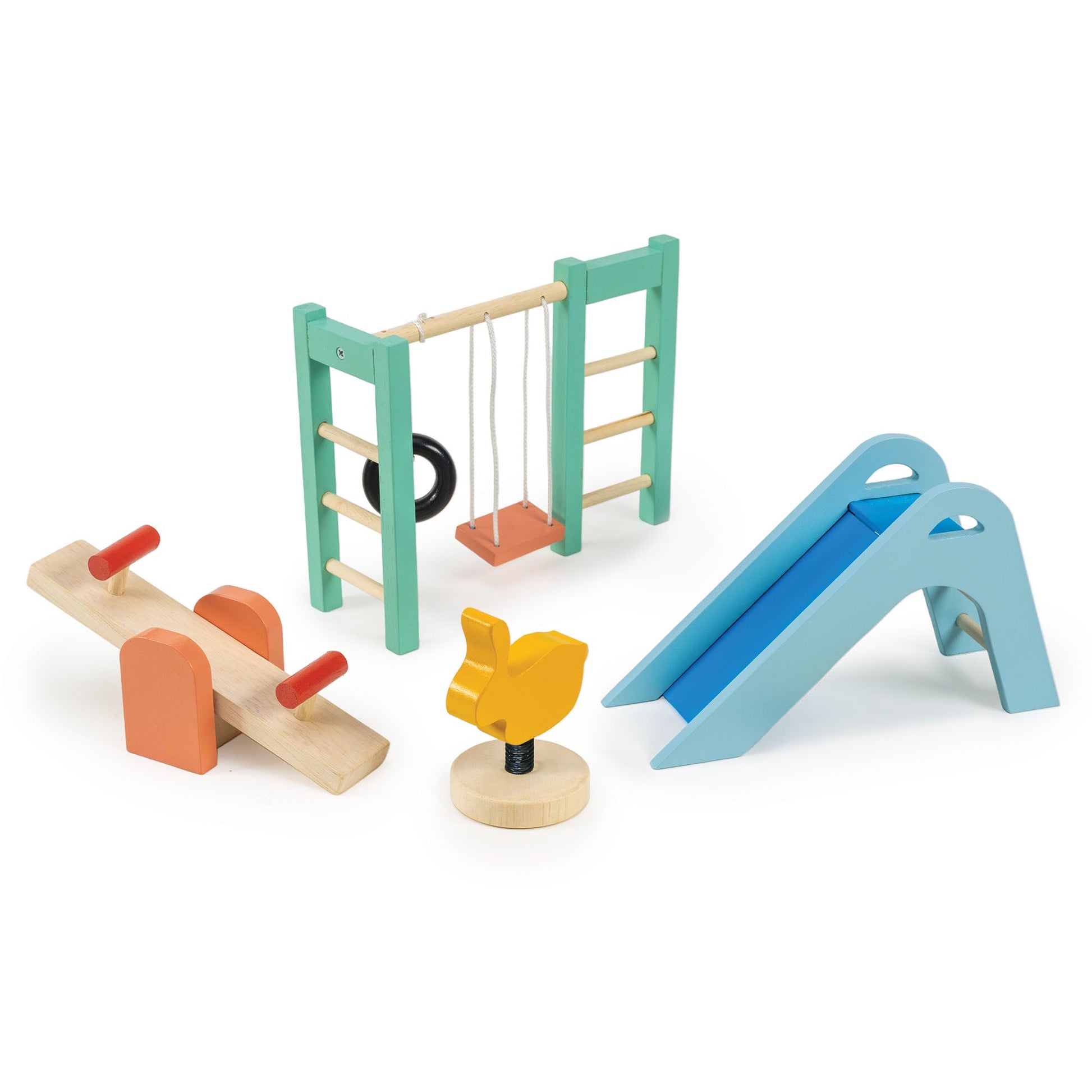 Dolls House Wooden Playground Set