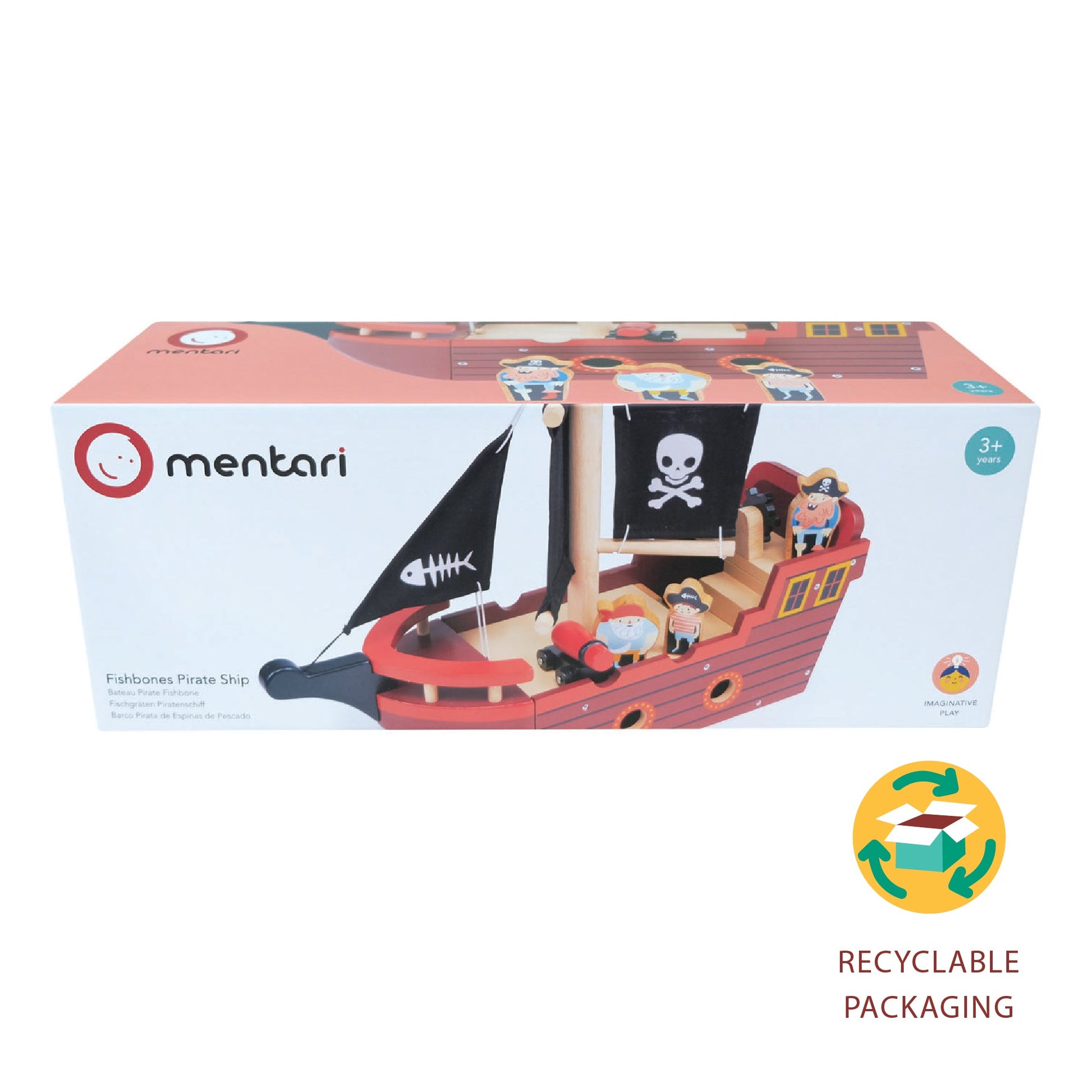 Mentari Fishbones Pirate Ship