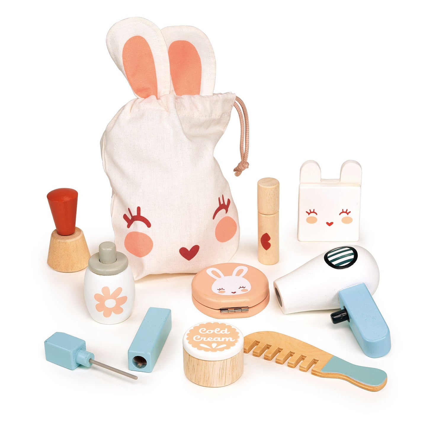 Wooden Make Up Set - Bunny Design - Ages 3+ 