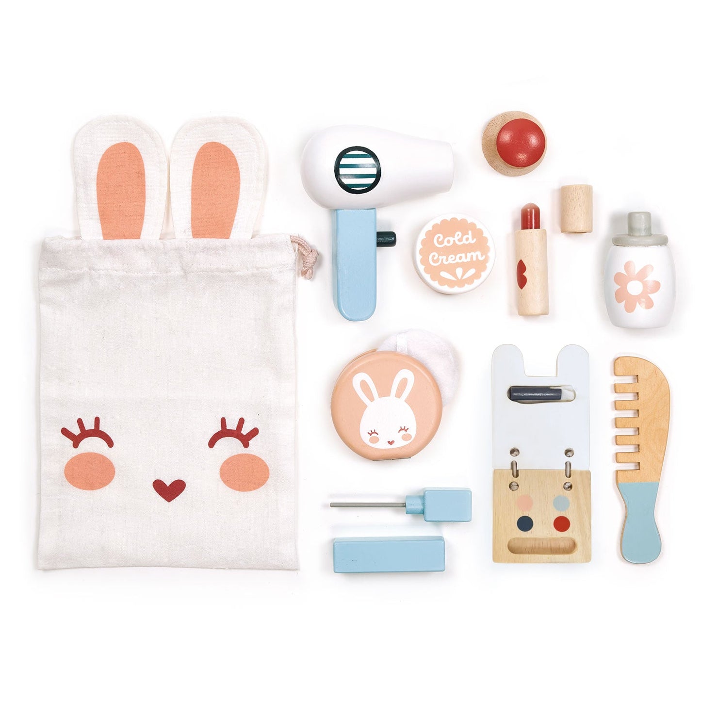 Wooden Make Up Set - Bunny Design - Ages 3+ 