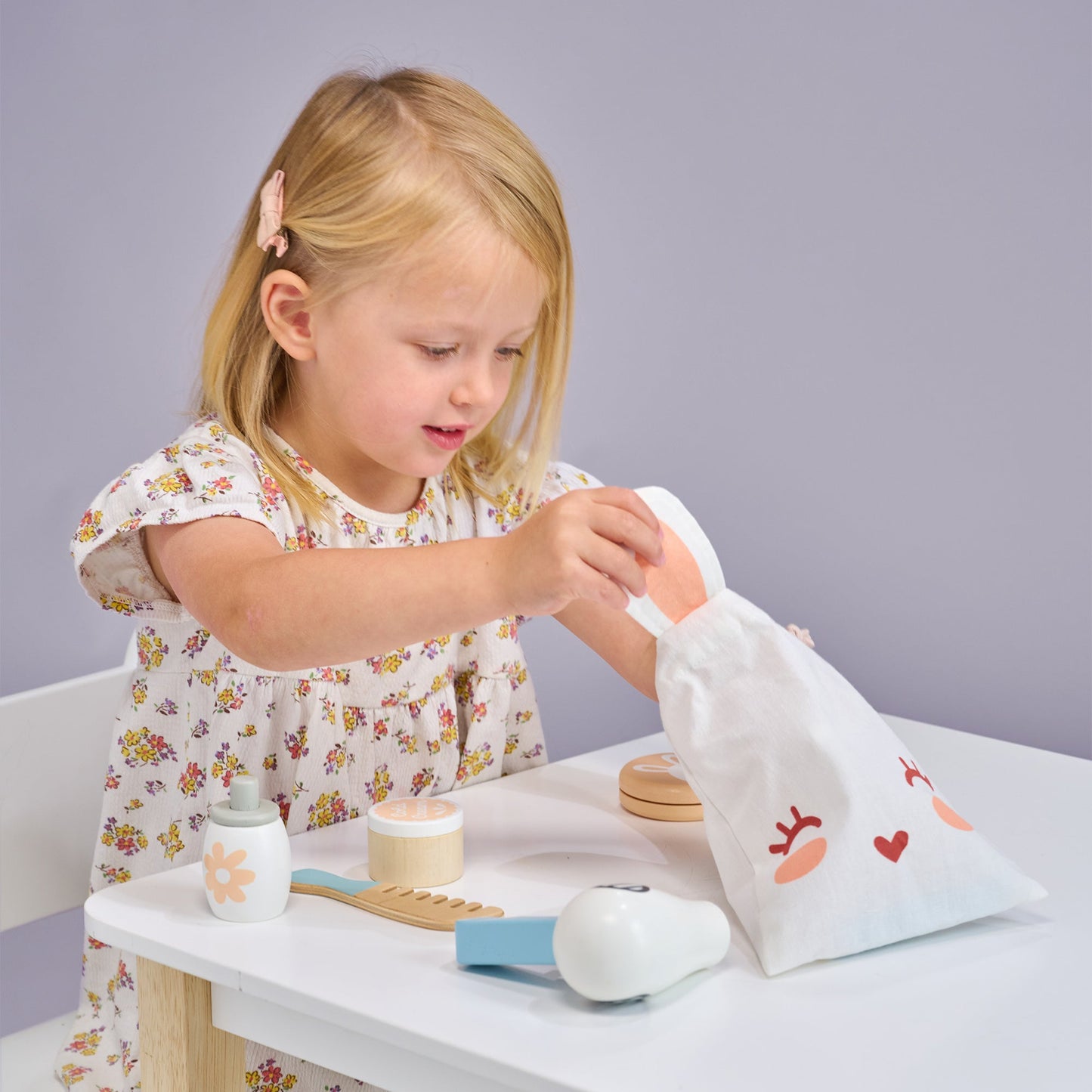 Wooden Make Up Set - Bunny Design - Ages 3+ 