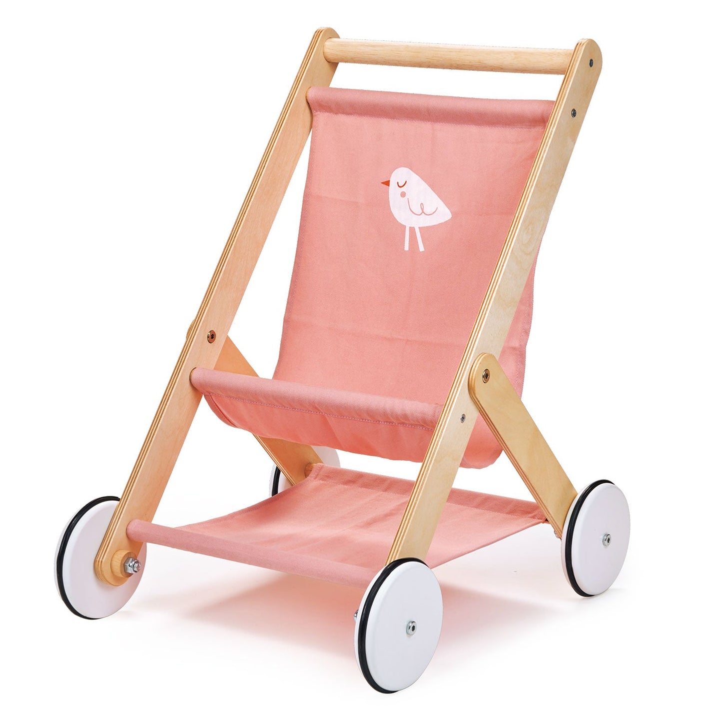 Baby Doll Stroller Wooden Toy – Mentari