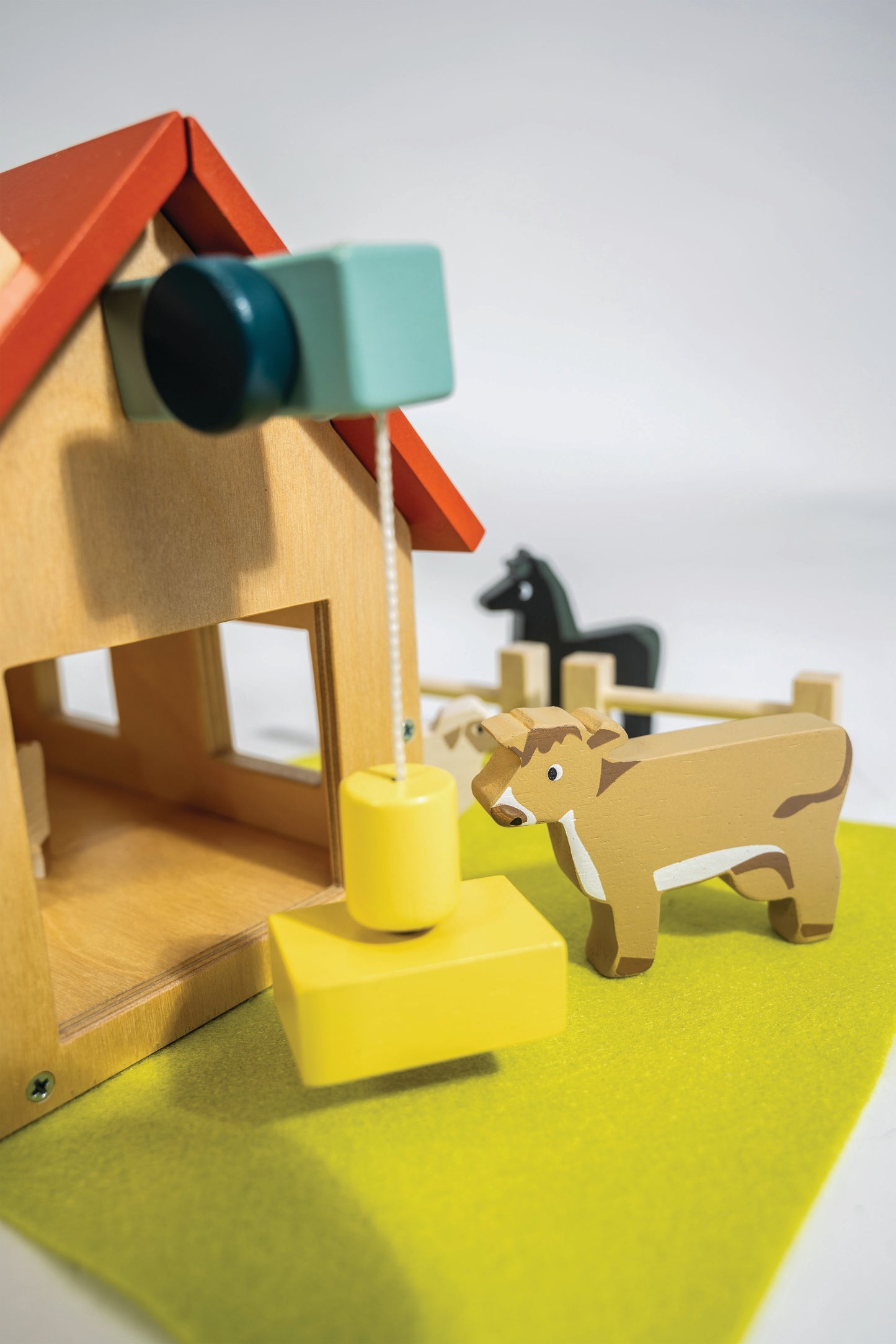 My First Country Farm Wooden Play Set | Wooden Farm Toy for Toddlers