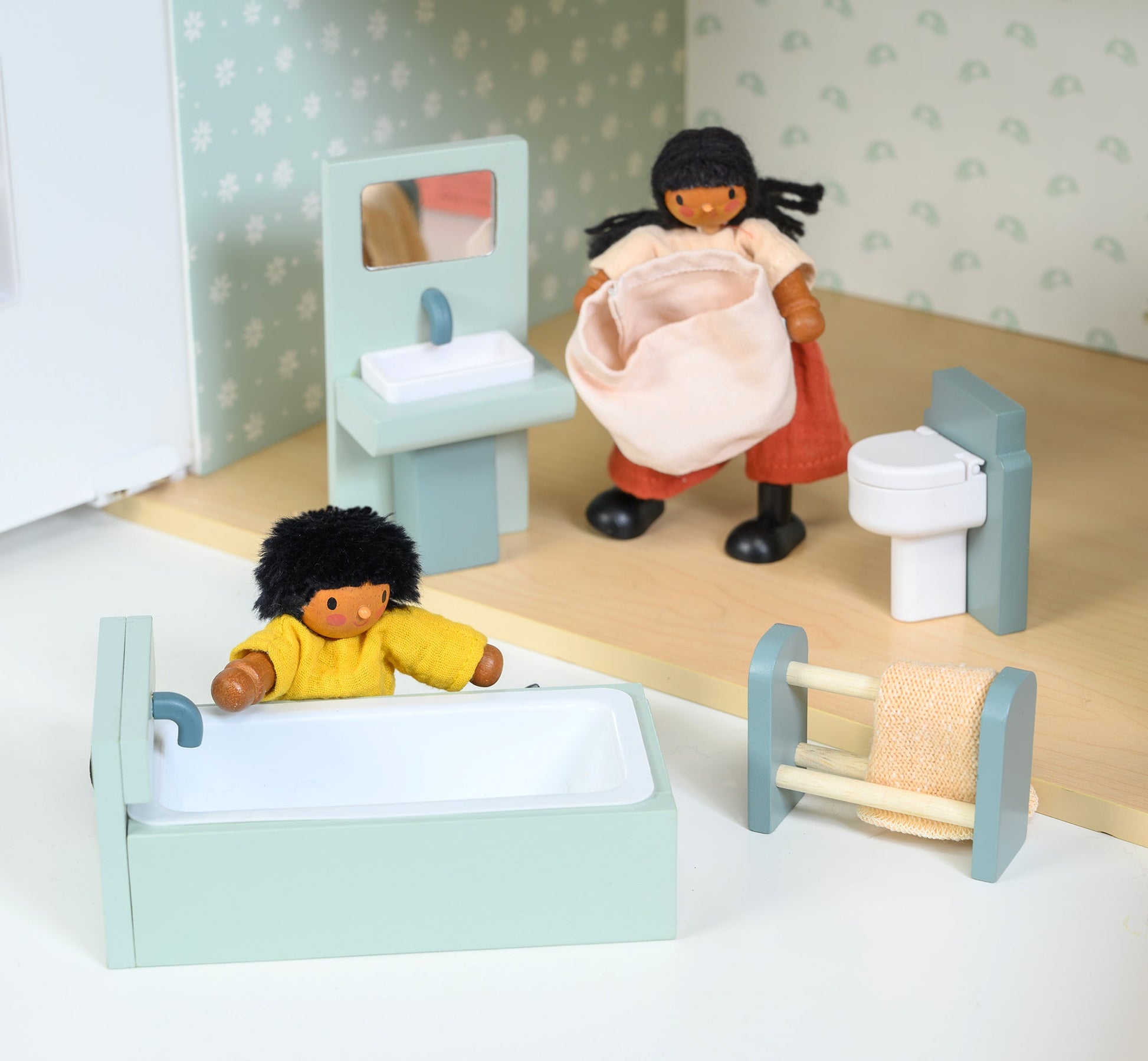 Dolls House Bathroom Furniture Set 