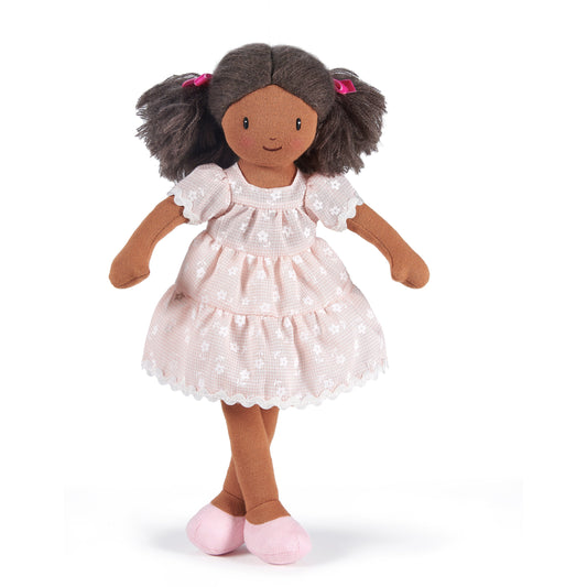 Mia Pink Rag Doll | ThreadBear Soft Fabric Doll | From Birth