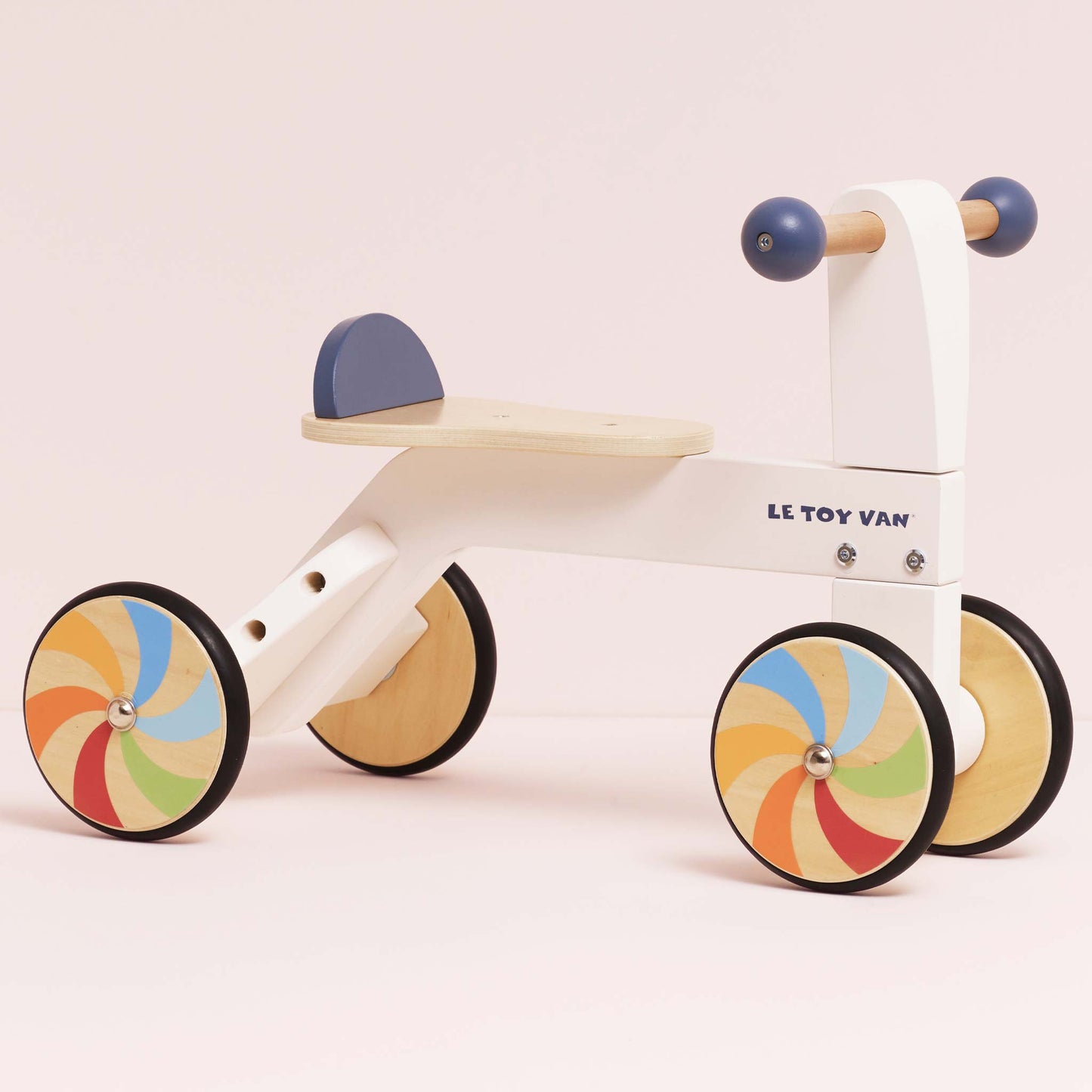 Wooden Rainbow Ride On Trike | Windmill Wheels | Le Toy Van | Mucky Wolf
