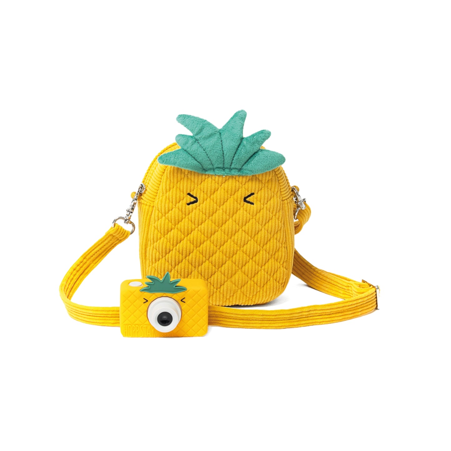 Hoppstar Rookie Pina Coolada Digital Camera + Fruit Bag Bundle