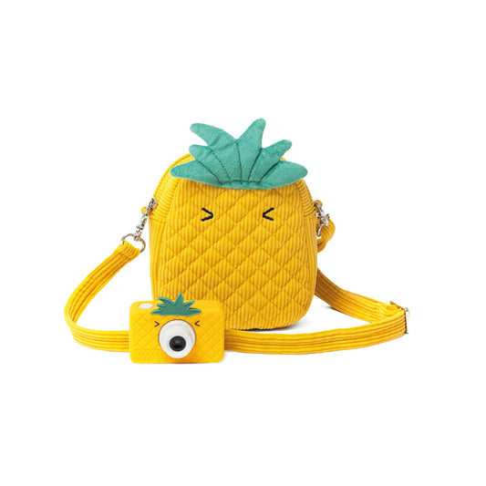 Hoppstar Rookie Pina Coolada Digital Camera + Fruit Bag Bundle