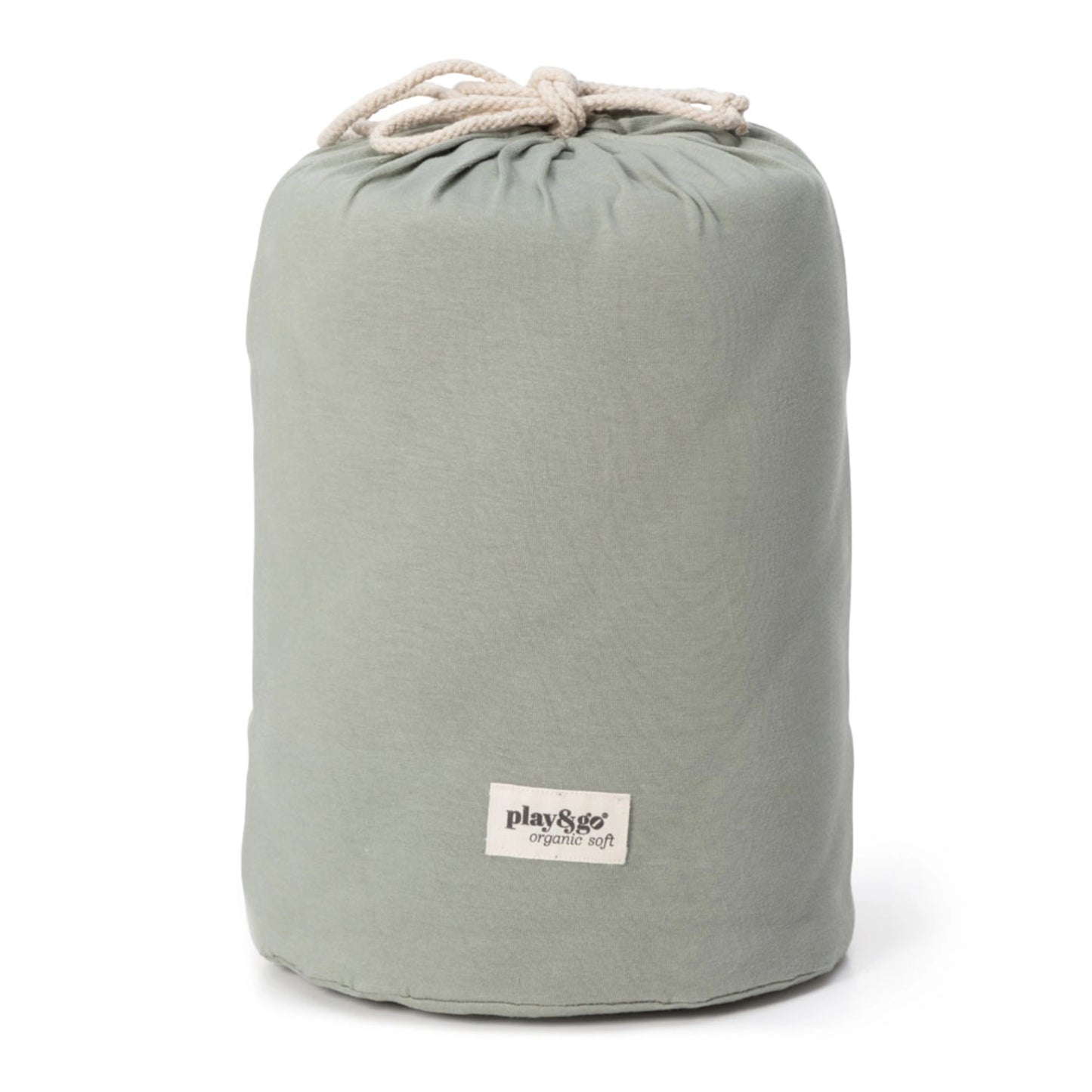 Meadown Green Soft Circle Organic Baby Playmat & Storage Bag - Noomad by Play & Go