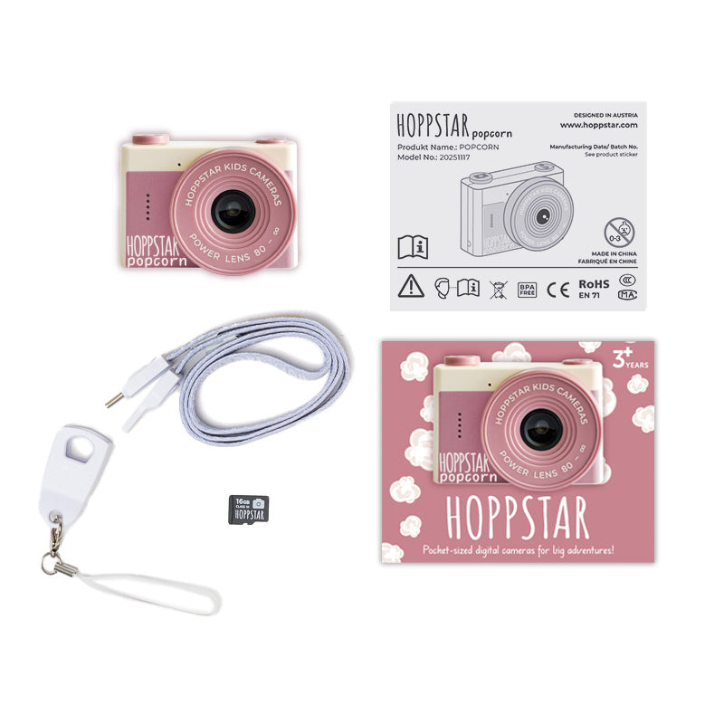 Mini Digital Camera & Bag Bundle - Colour Dusk Ages 3+