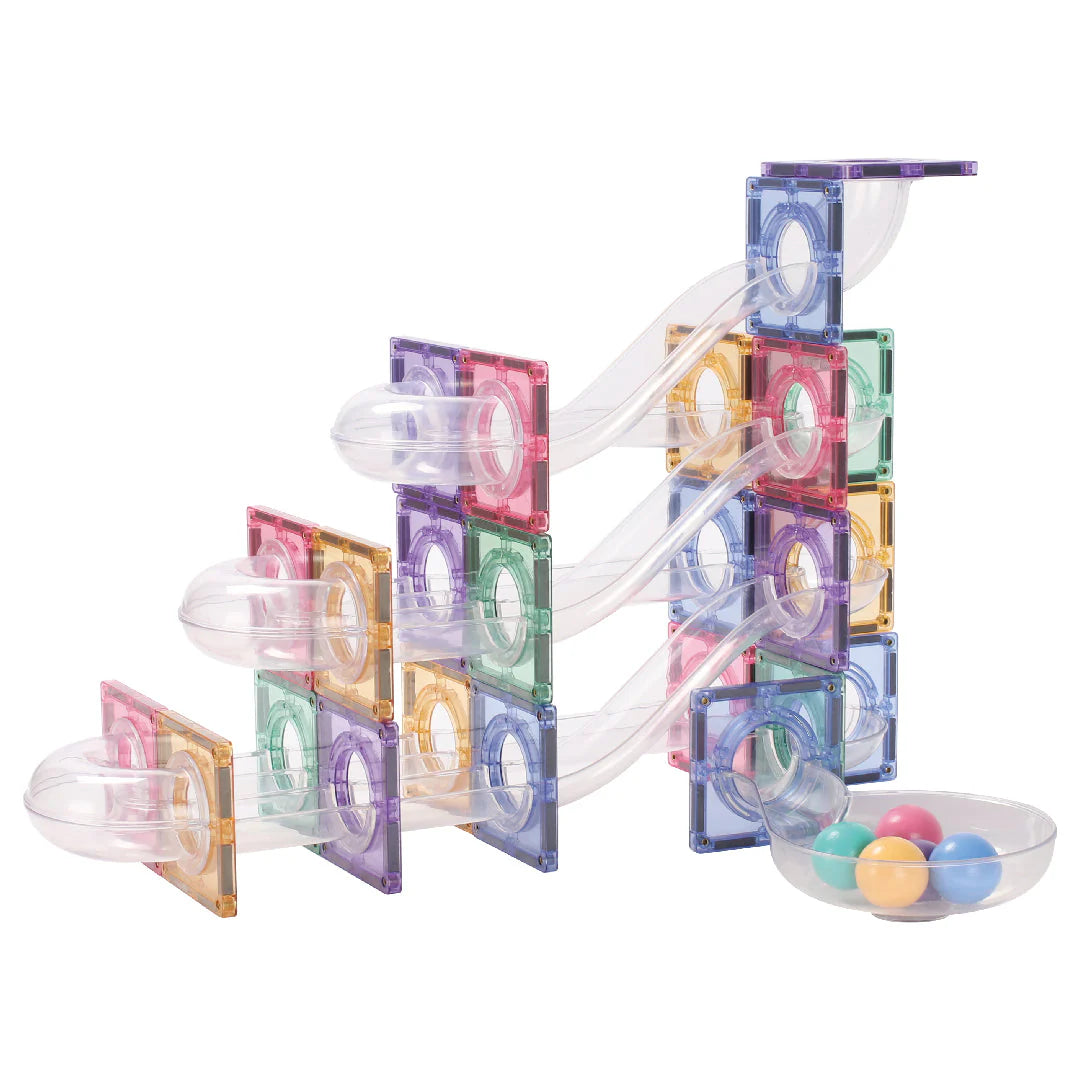 Cleverclixx Ball Run Clever Pack Pastel 70 Pieces