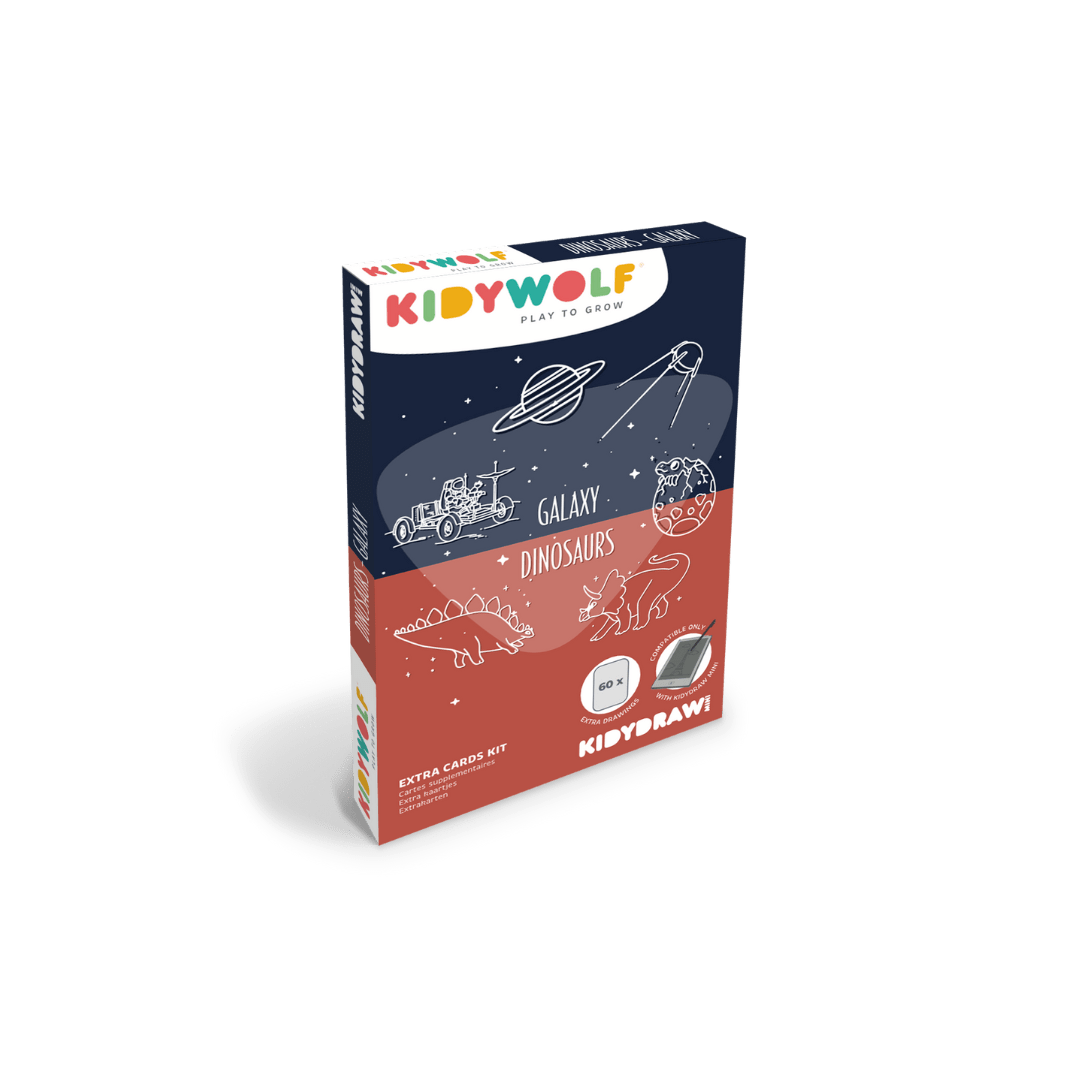 Kidywolf KIDYDRAW MINI Dinosaurs & Galaxy Refill Pack