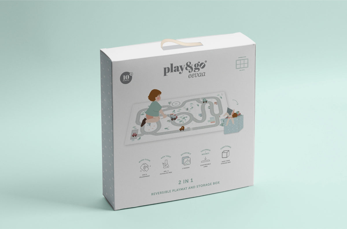 Tiloo Roadmap Puzzle Piece Foam Playmat